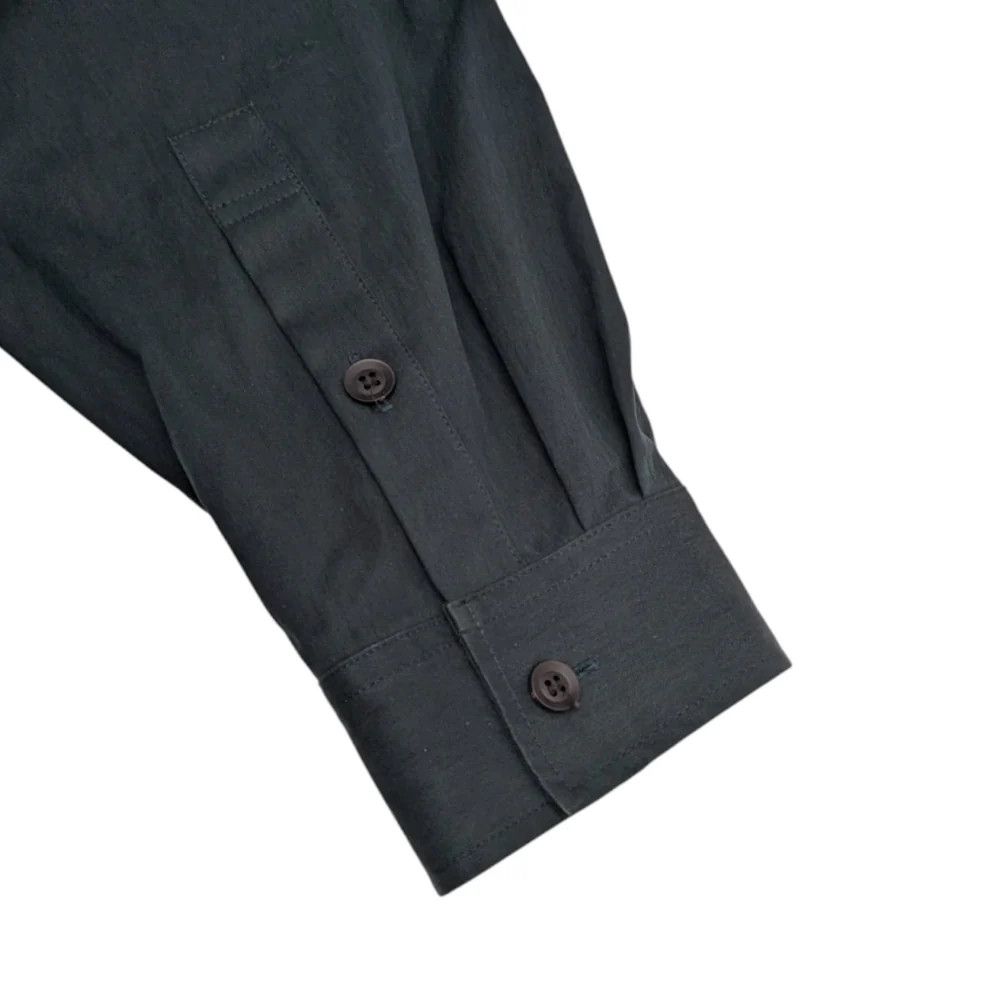 Yohji Yamamoto Yohji Yamamoto pour homme 24AW HIGH-DENSITY OX STOLE BLOUSE Size US L / EU 52-54 / 3 - 5 Thumbnail