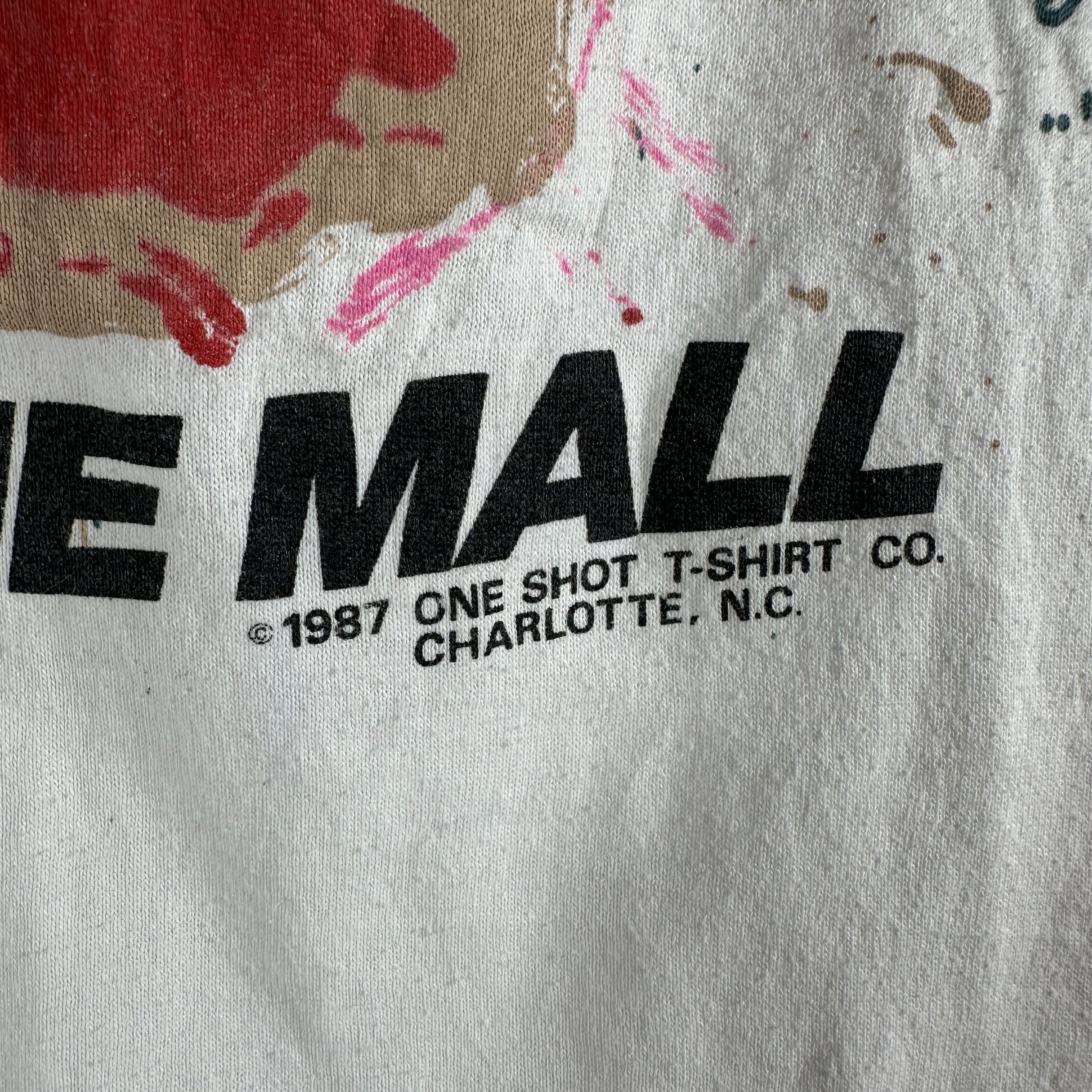 Vintage 1987 I Ran Into Tammy Faye At The Mall Graphic T-Shirt Size US M / EU 48-50 / 2 - 3 Thumbnail