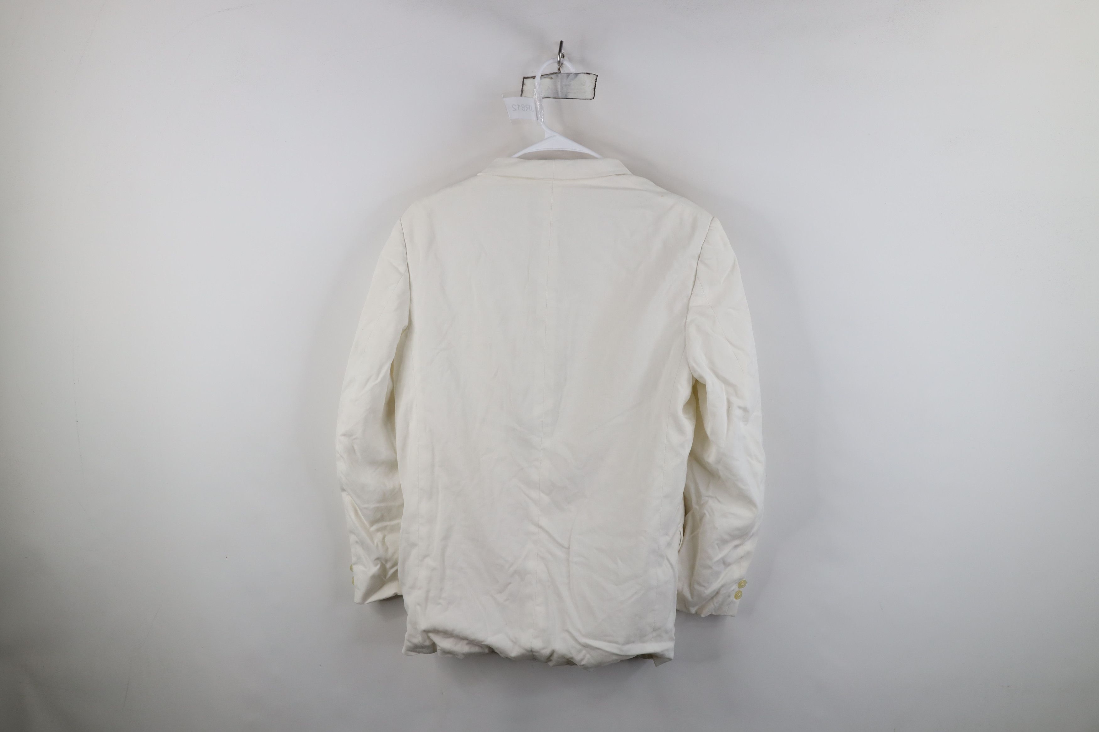 Vintage Vintage 50s Rockabilly Gabardine Prom Suit Jacket White USA Size US L / EU 52-54 / 3 - 12 Thumbnail