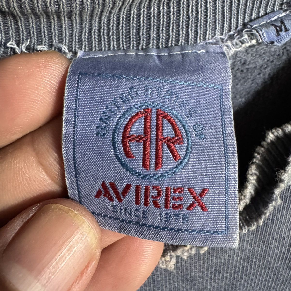 Avirex Vintage Trashed Avirex Bombardier Sweatshirt Size US L / EU 52-54 / 3 - 6 Thumbnail