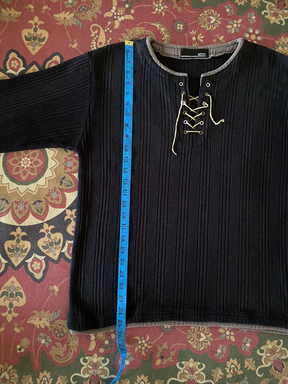 Beauty Beast Vintage Japanese Brand MITEX Long Sleeve T-Shirt Size US M / EU 48-50 / 2 - 10 Thumbnail