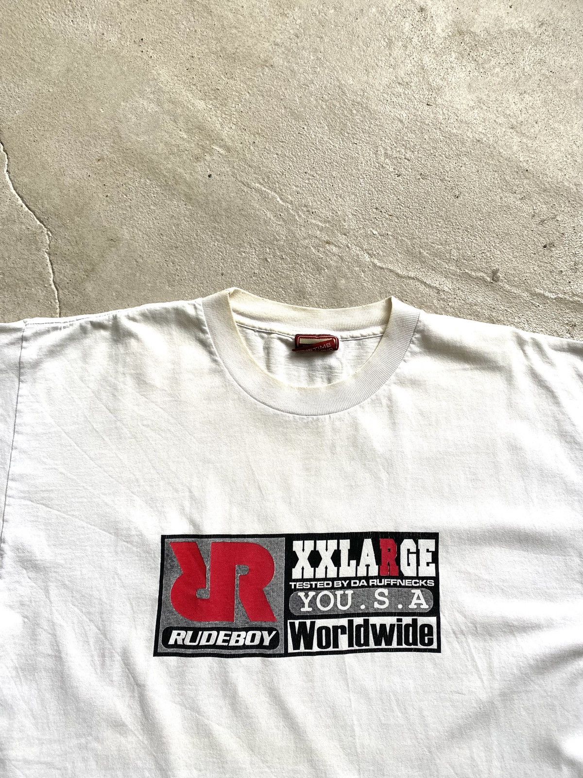 Rap Tees Y2K Vintage Rudeboy USA Tee Shirt Hip Hop Style Vision Size US XL / EU 56 / 4 - 2 Thumbnail
