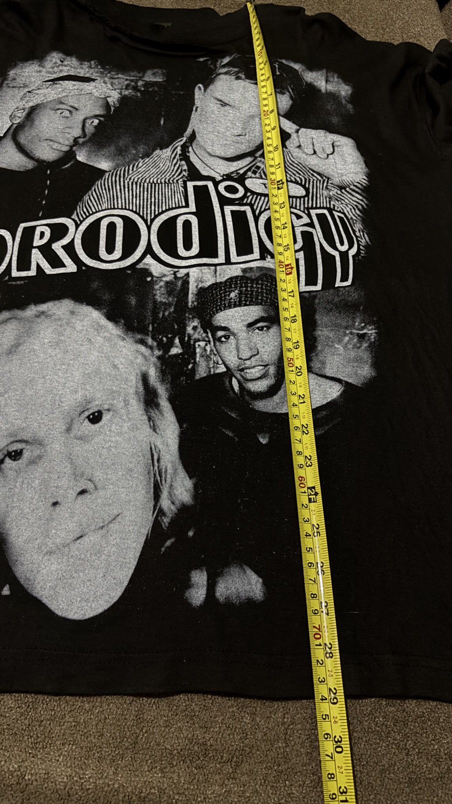 Band Tees Vitg 90s The Prodigy trashed ls Shirt massive attack moby Size US XL / EU 56 / 4 - 10 Thumbnail