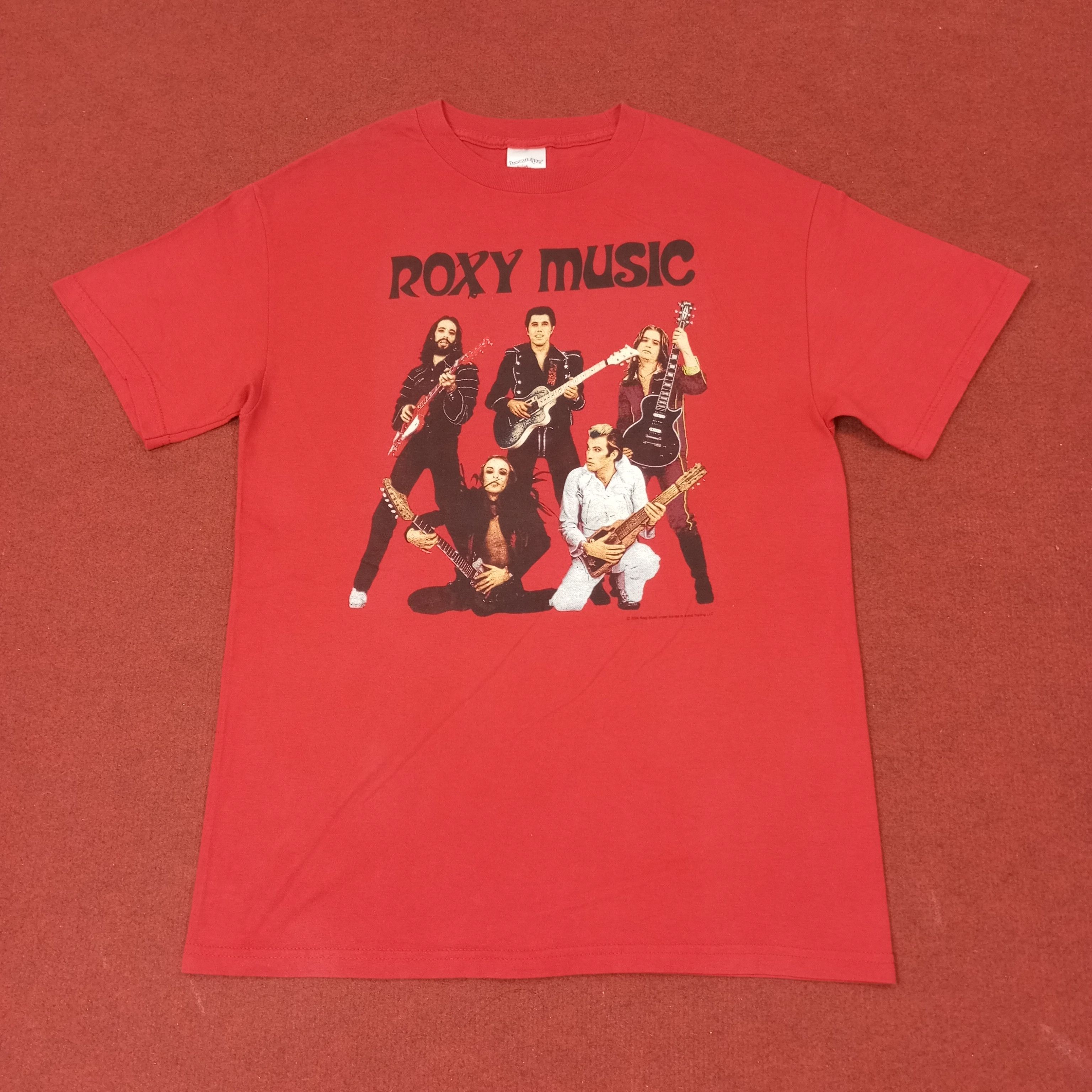 Band Tees Roxy Music Band Streetwear Style Vintage Tshirt c249n20 Size US M / EU 48-50 / 2 - 1 Thumbnail