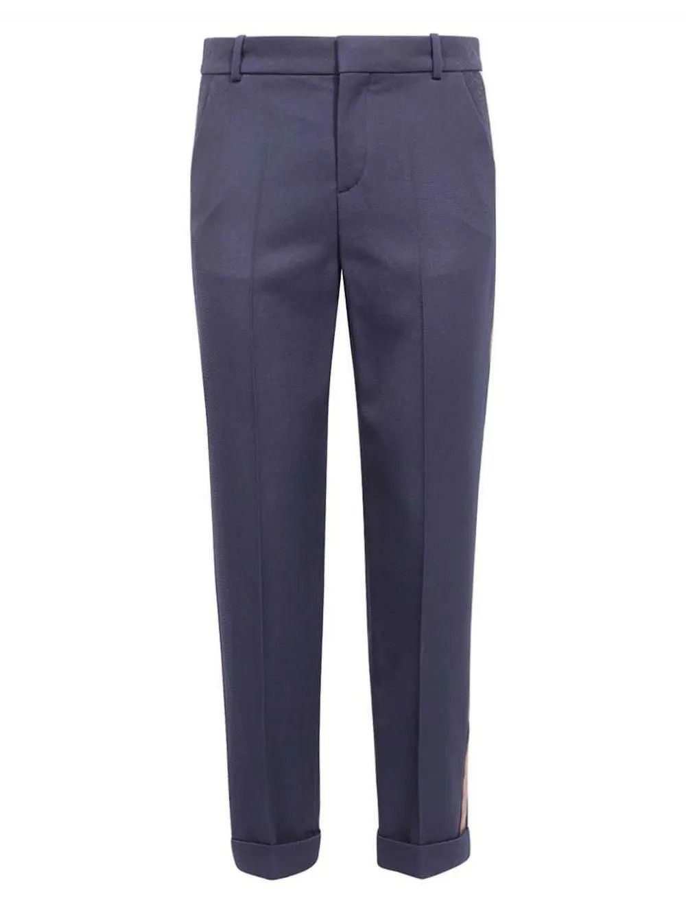 Balmain o1y0426 Casual Pant in Midnight Blue Size US 28 / EU 44 - 1 Thumbnail