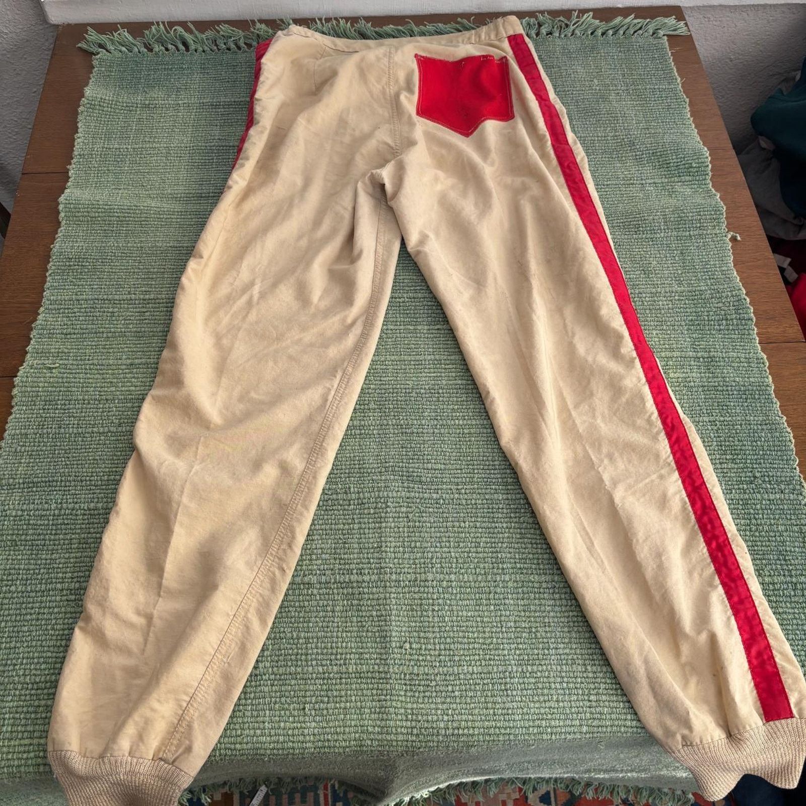 Vintage 1940s era vintage athletic pants red striped size 33x34 Size US 33 - 7 Thumbnail
