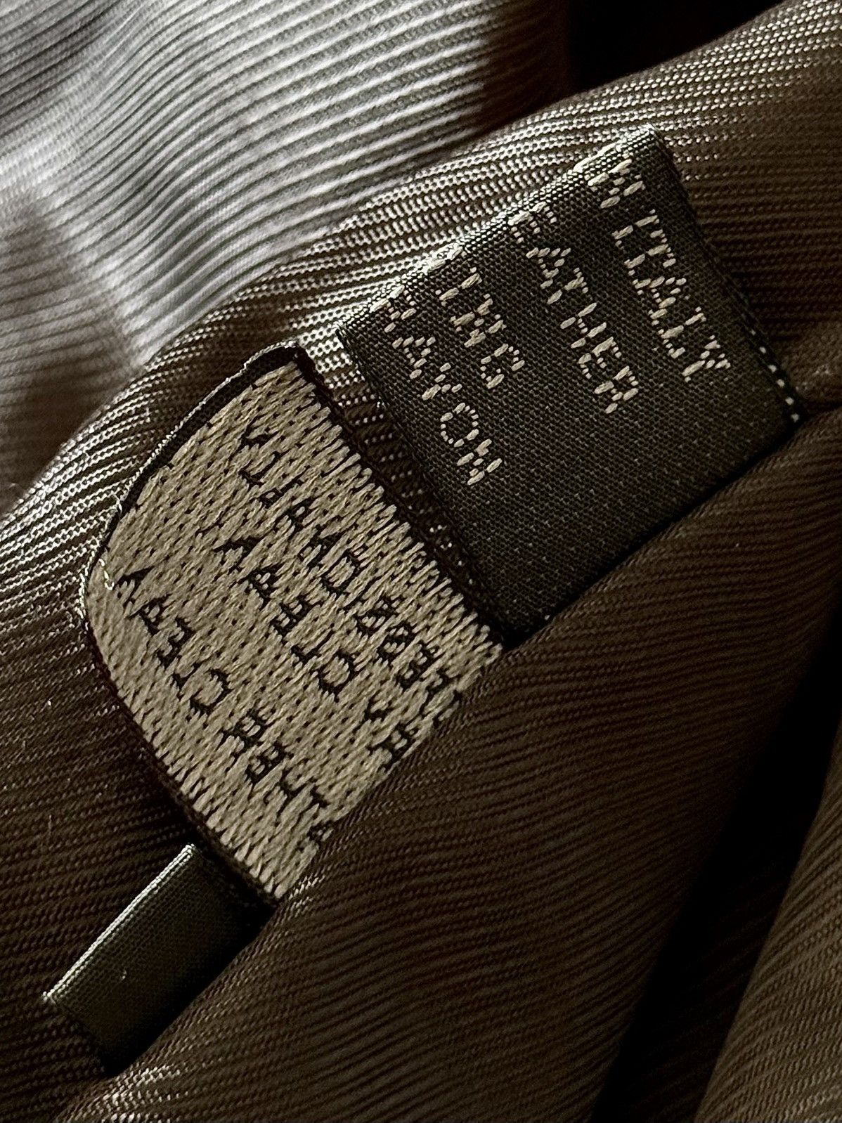 Prada Prada - 1999 - Velcro Zippered - Leather Jacket Size XS / US 0-2 / IT 36-38 - 22 Thumbnail