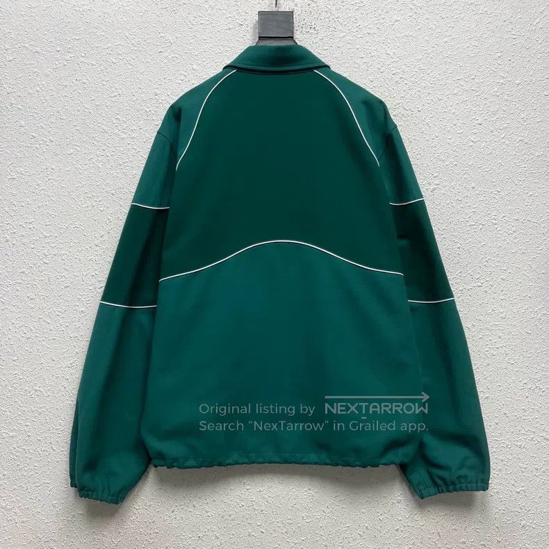 Louis Vuitton Louis Vuitton 23 FW Flocked Embroidered Dark Green Single- Size US M / EU 48-50 / 2 - 2 Thumbnail