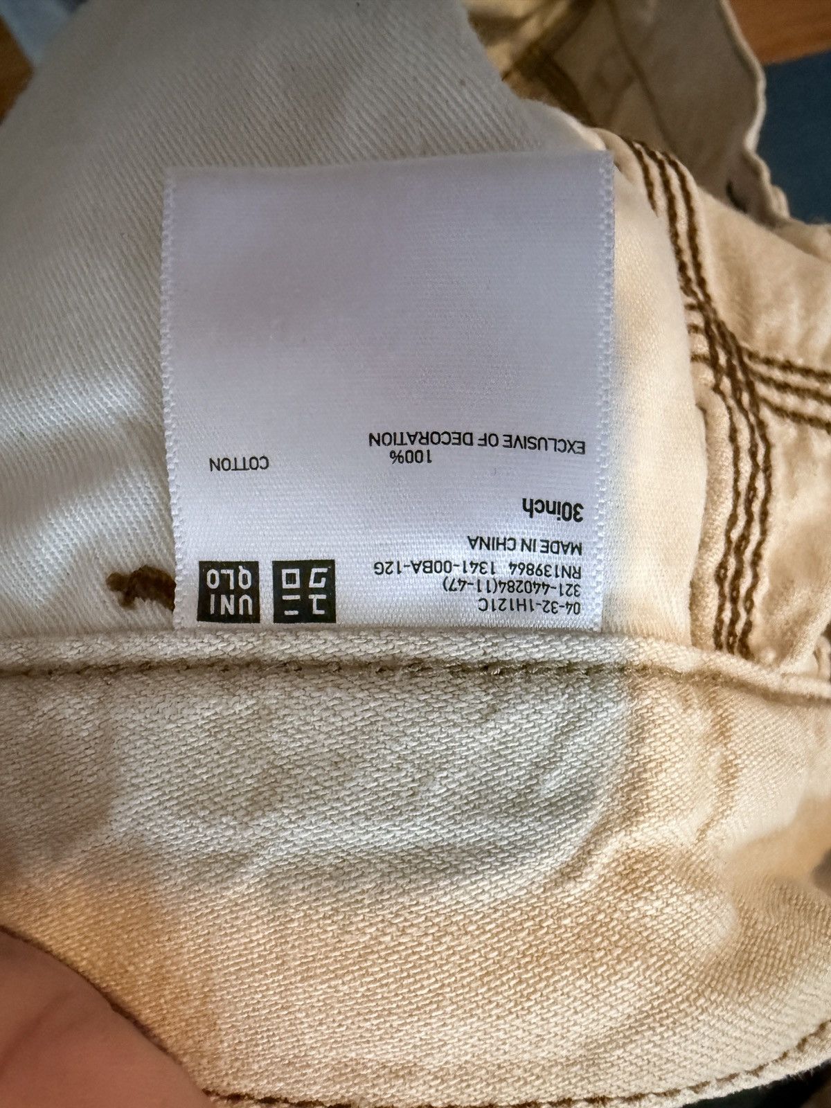 JW Anderson × Uniqlo Uniqlo Beige Casual Pants Size US 30 / EU 46 - 5 Thumbnail