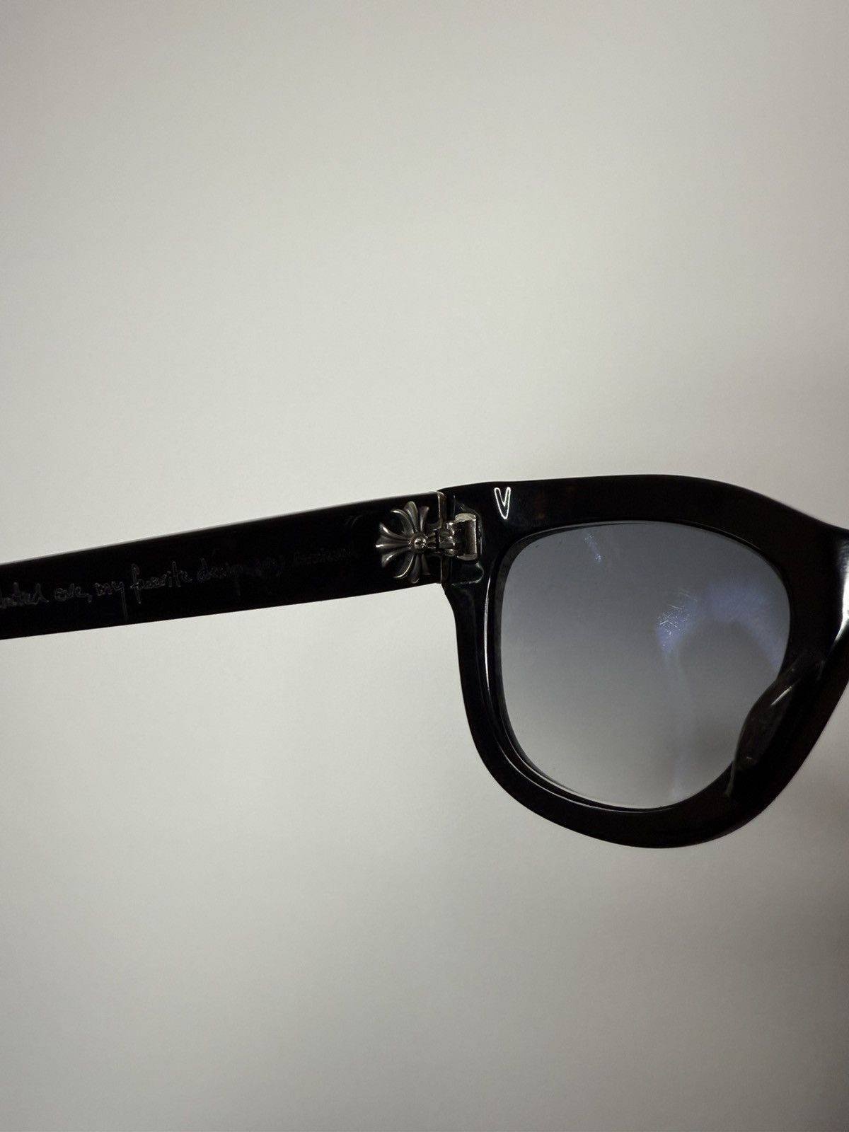 Chrome Hearts CHROME HEARTS TEAR DROP JONNY II SUNGLASSES Size ONE SIZE - 6 Thumbnail