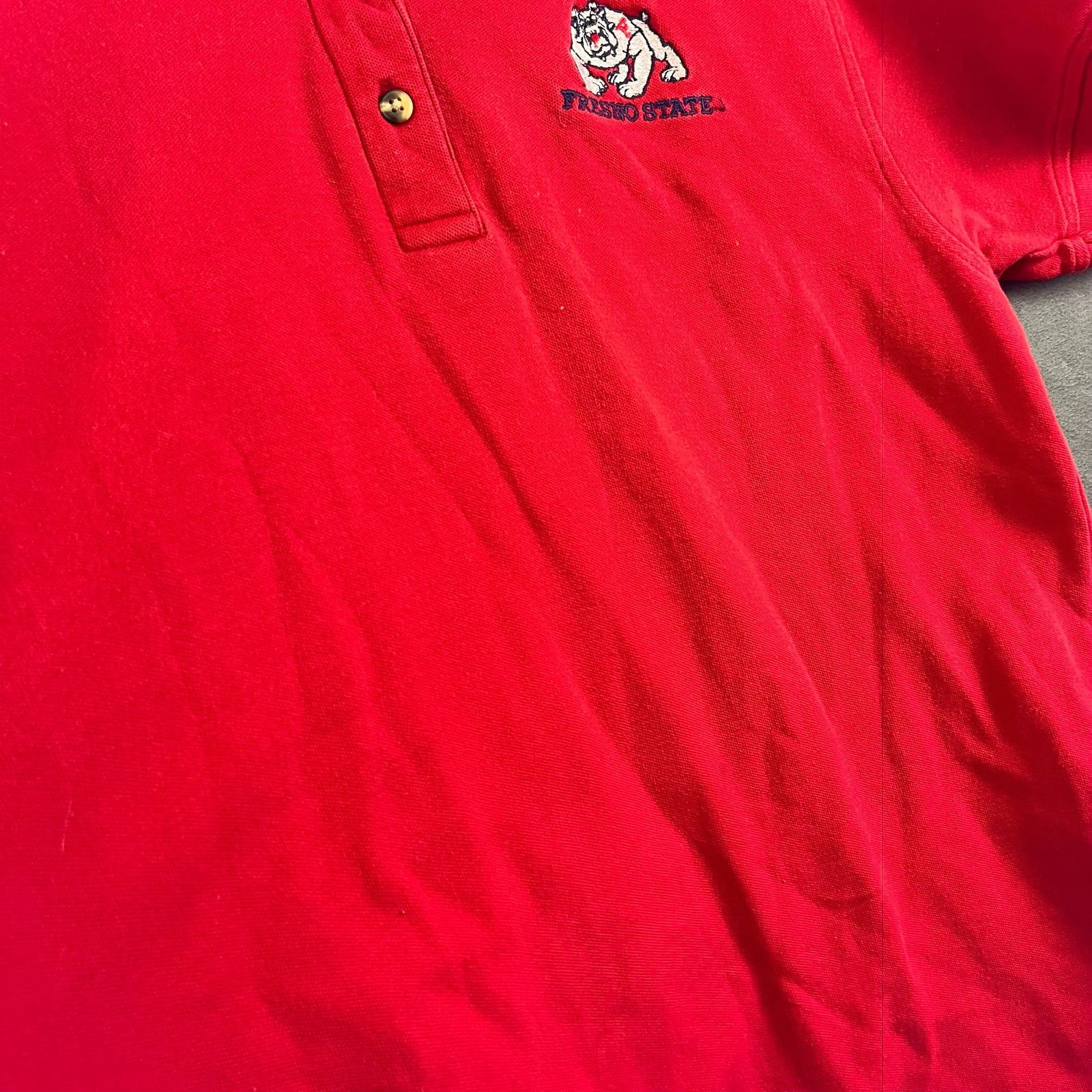 Other Vintage Tri-Mountain Men’s Large Fresno State Polo Bulldogs Size US L / EU 52-54 / 3 - 6 Thumbnail