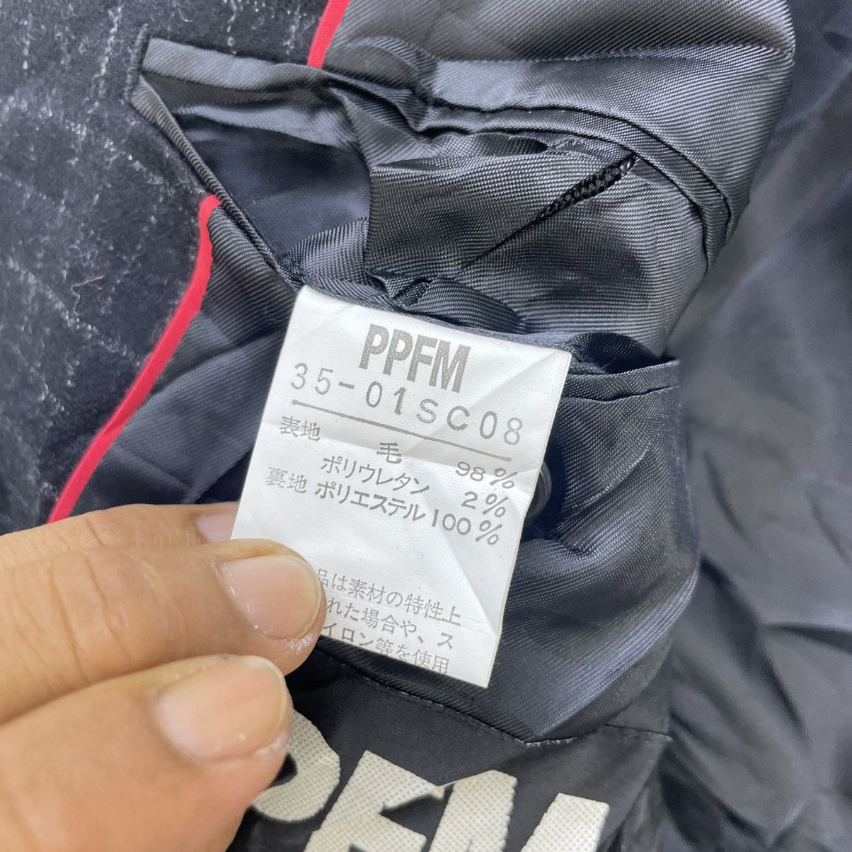 Issey Miyake 💥Japanese Brand PPFM Small Checked Jacket Size US M / EU 48-50 / 2 - 6 Thumbnail
