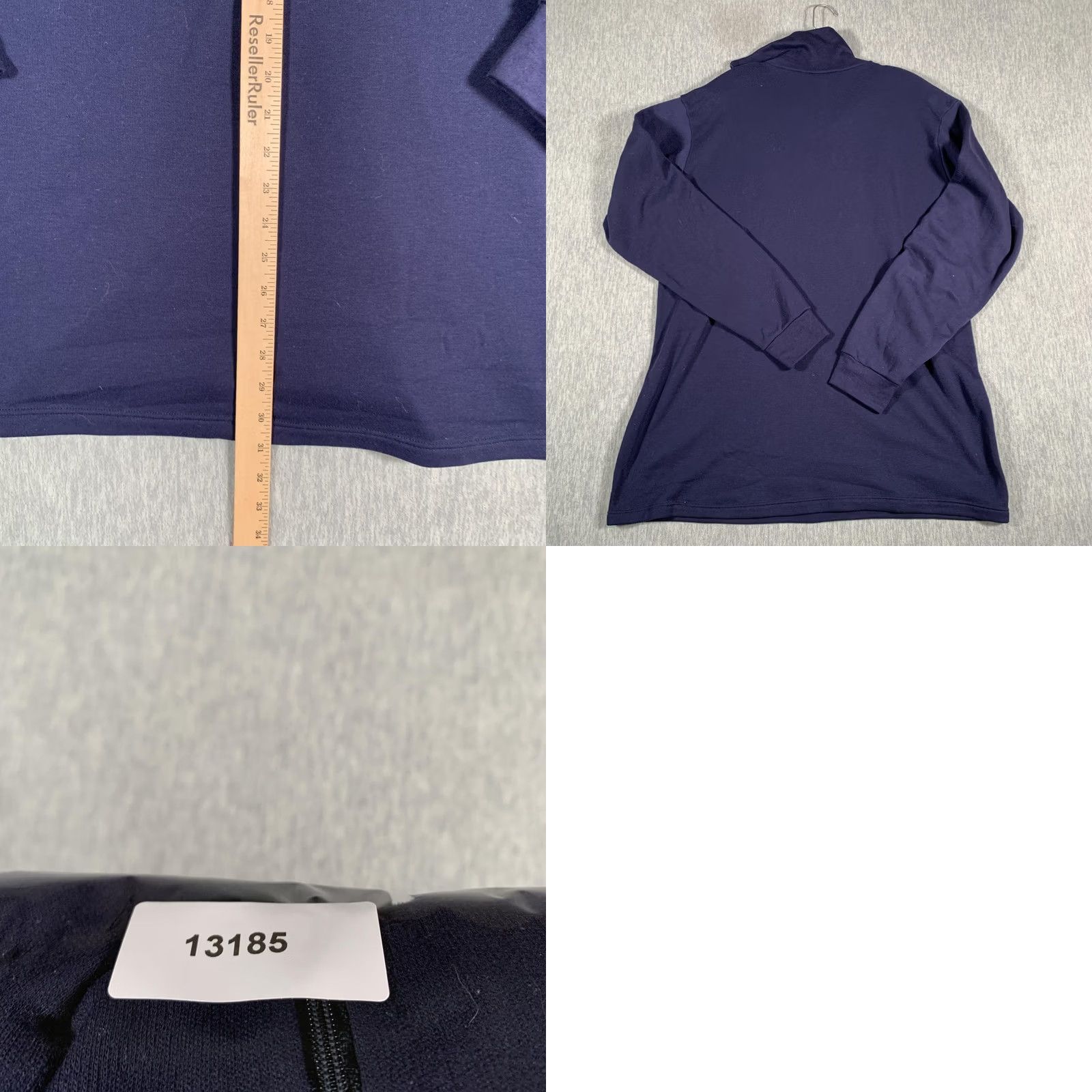 Vintage VINTAGE REI Pullover Mens XL Blue 1/4 Zip Fleece Waffle Knit Made USA 90s Size US XL / EU 56 / 4 - 8 Thumbnail