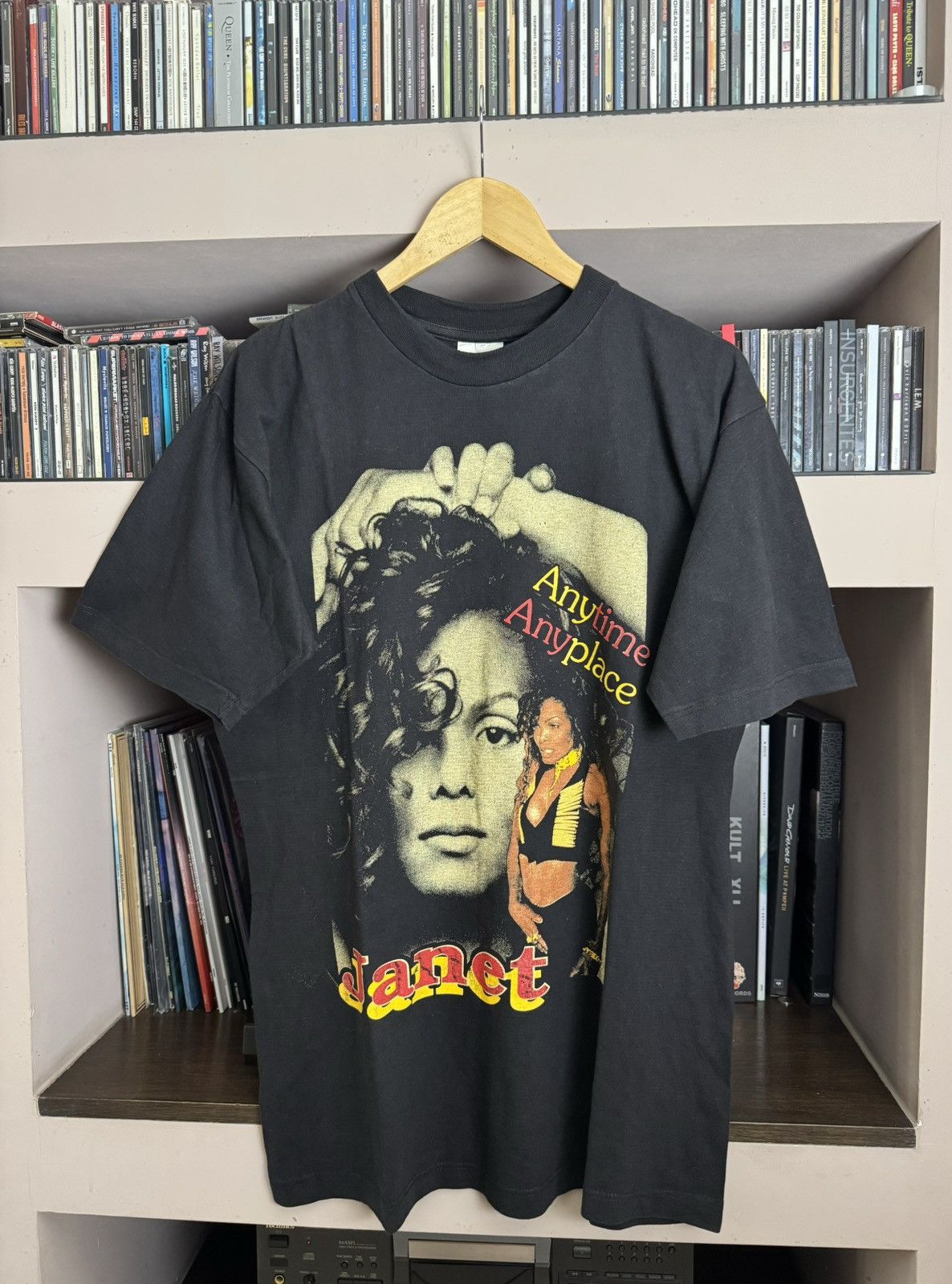 Rap Tees × Very Rare × Vintage Vintage 90s Janet Jackson Naughty By Nature  Bootleg Rap Tee | Grailed