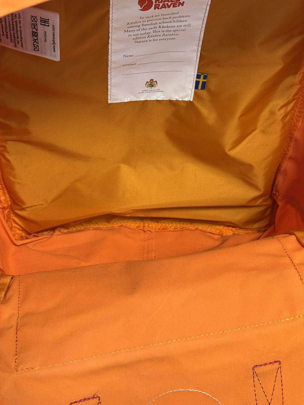 Fjallraven Fjallraven Kanken Ralnbow Y2K style Size ONE SIZE - 20 Thumbnail