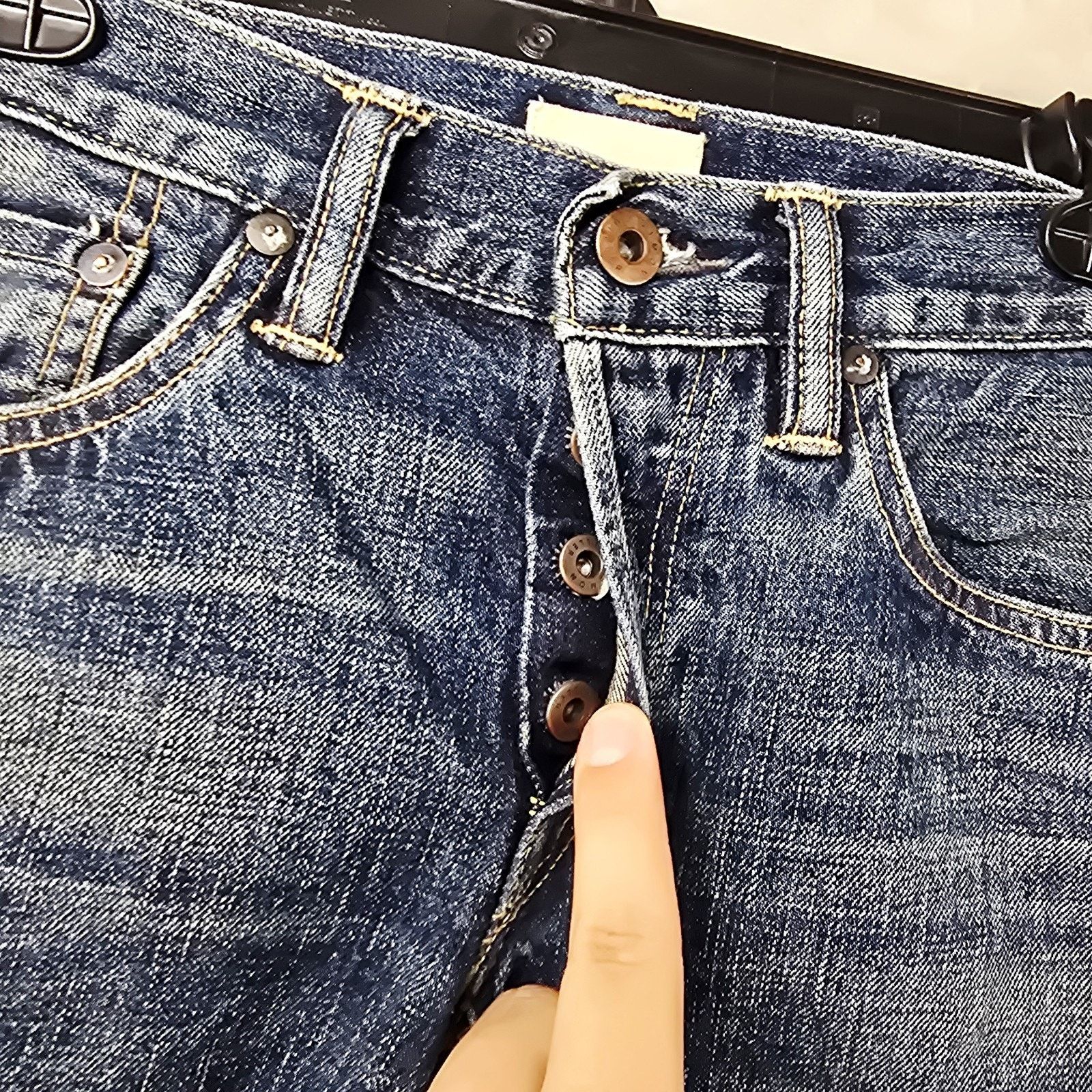 Simon Miller Simon Miller M001 Narrow Park USA Selvedge Jeans 29 x 30 Size US 29 - 3 Thumbnail