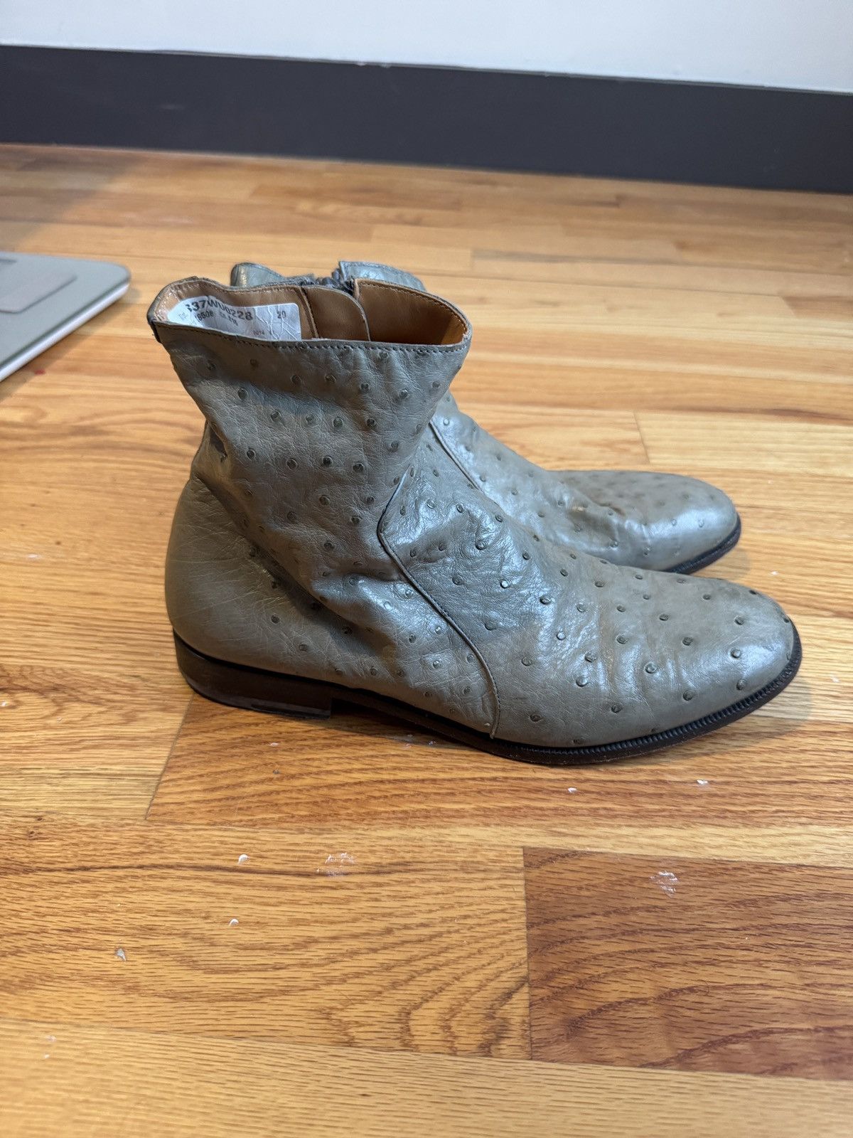 Maison Margiela Rare Margiela Ostrich Boots Size US 10 / EU 43 - 1 Thumbnail