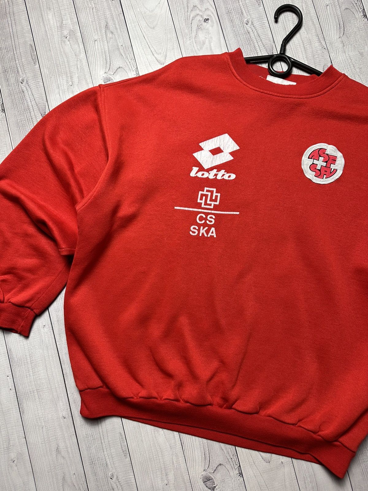 Lotto Sport × Vintage Vintage Switzerland soccer tracksuit lotto big logo size M Size US M / EU 48-50 / 2 - 4 Thumbnail