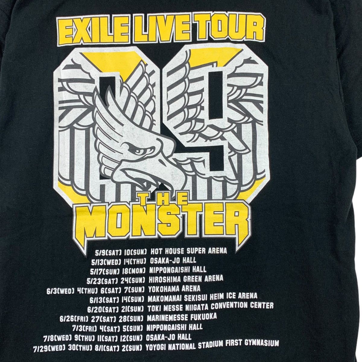 Vintage Vintage EXILE THE MONSTER Live Tour 2009 JapanOfficial Shirt Size US M / EU 48-50 / 2 - 2 Thumbnail