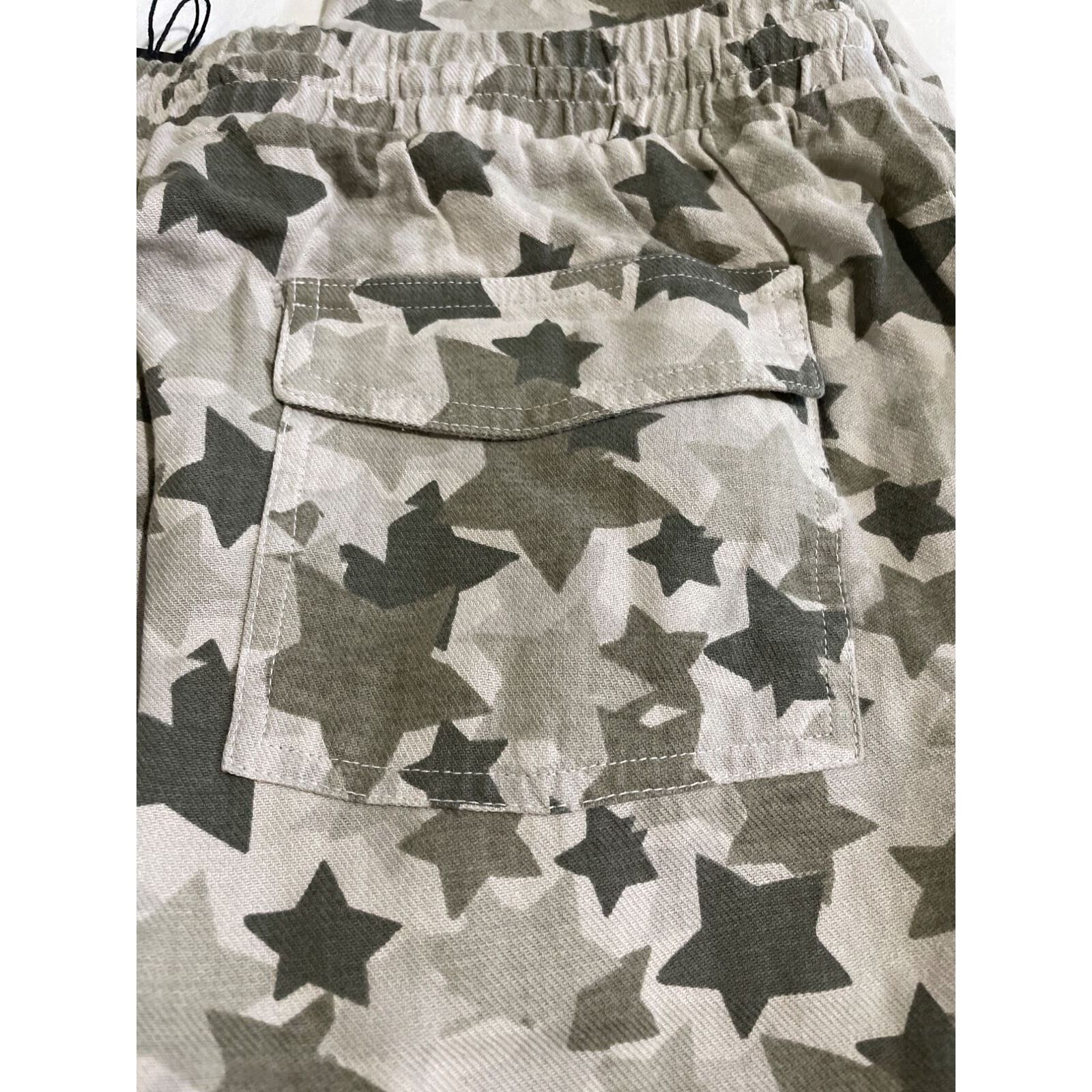MONROW Monrow · Star Camo Joggers · Size Large · Elastic Waist Size 32" / US 10 / IT 46 - 8 Thumbnail