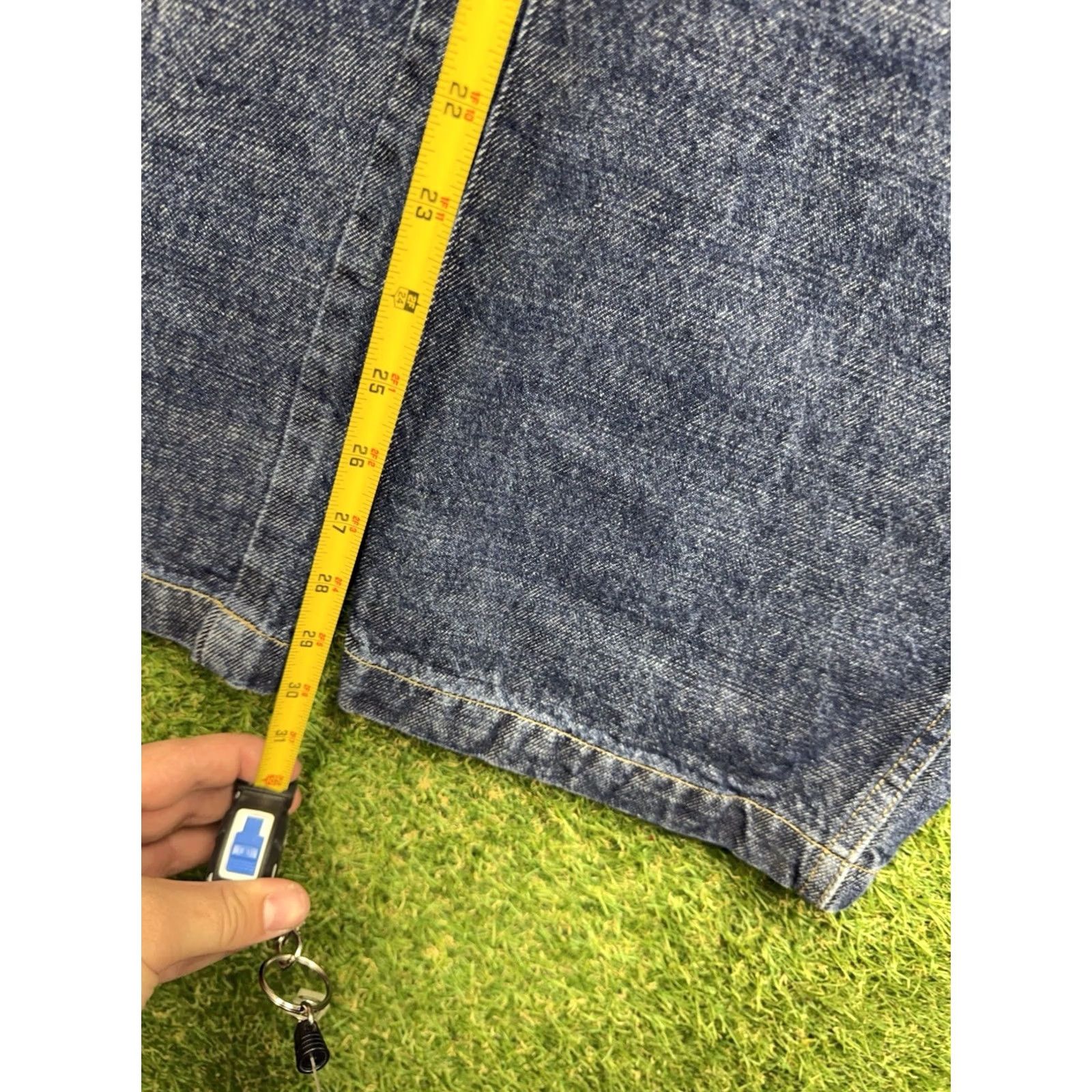 Phat Farm VINTAGE Phat Farm Jeans Mens 36x34 Blue Carpenter Loose Baggy Fit 90s Hip Hop Denim Size US 36 / EU 52 - 7 Thumbnail