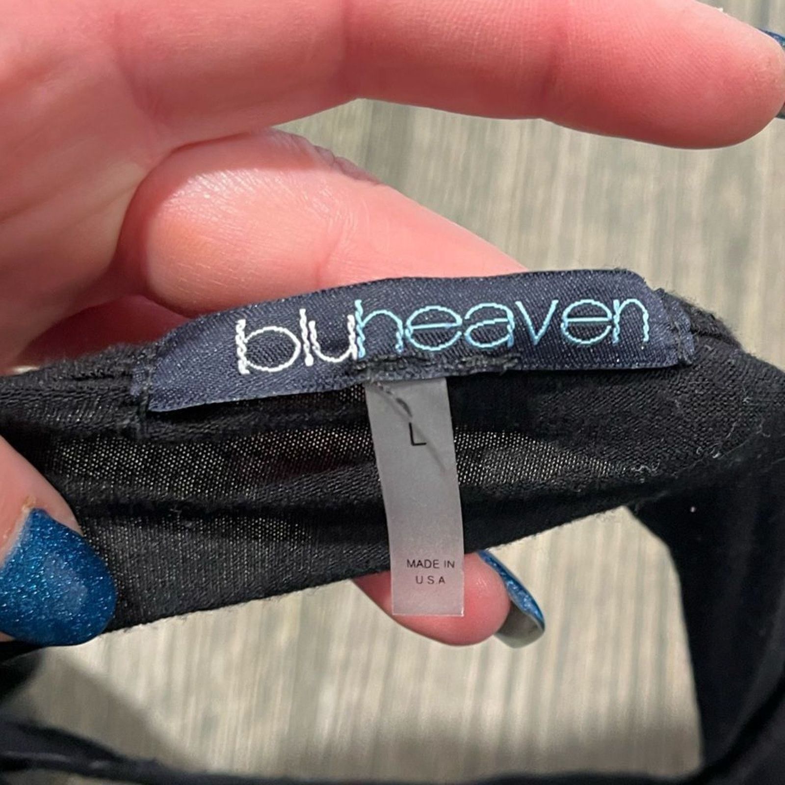 Vintage Bluheaven Cut-Up Back T-Shirt Crewneck Short Sleeve Size L Size L / US 10 / IT 46 - 4 Thumbnail