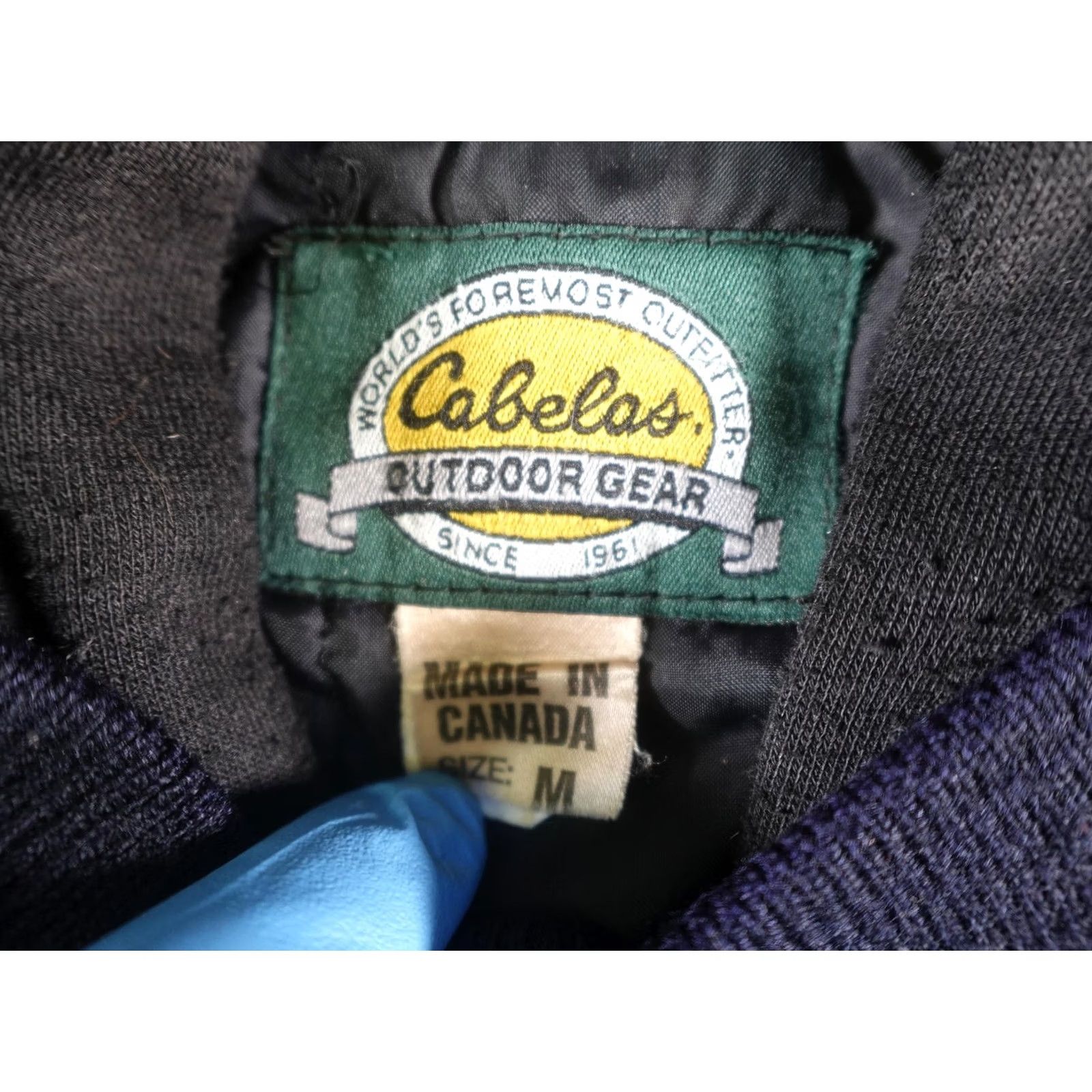 Vintage VINTAGE Cabela's Bomber Jacket Mens M Green Hooded Insulated Outdoor Hiking Hunting Casual Travel Size US M / EU 48-50 / 2 - 5 Thumbnail