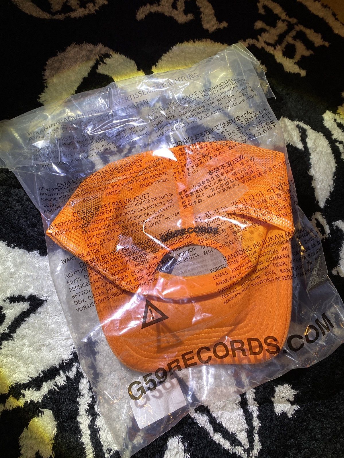 G59 Records G59 Storm Chasers Trucker Hat (Orange) Size ONE SIZE - 2 Thumbnail