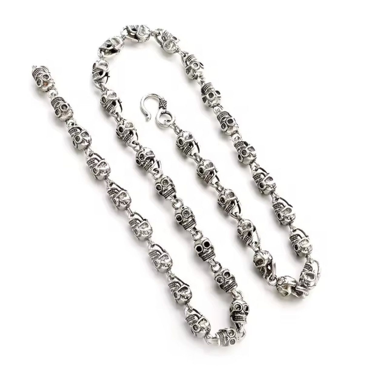 Jewelry Punk Skulls Wallet Chain Size ONE SIZE - 4 Thumbnail