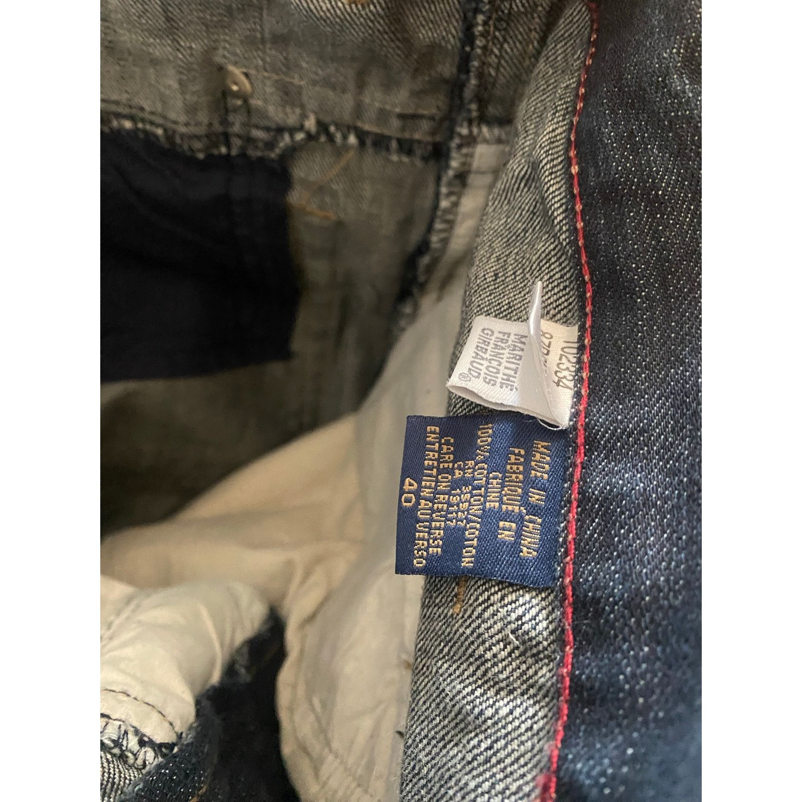 Marithe + Francois Girbaud Marithe Francois Girbaud Brand X Auth Fit Baggy Jean 3940X33 Size US 40 / EU 56 - 7 Thumbnail