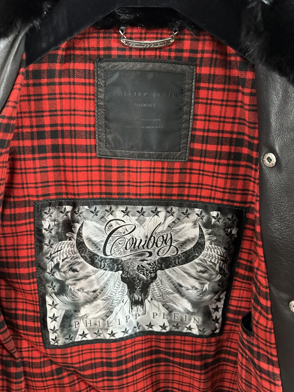 Philipp Plein Philipp Plein Leather Jacket Quilted Size US L / EU 52-54 / 3 - 19 Thumbnail