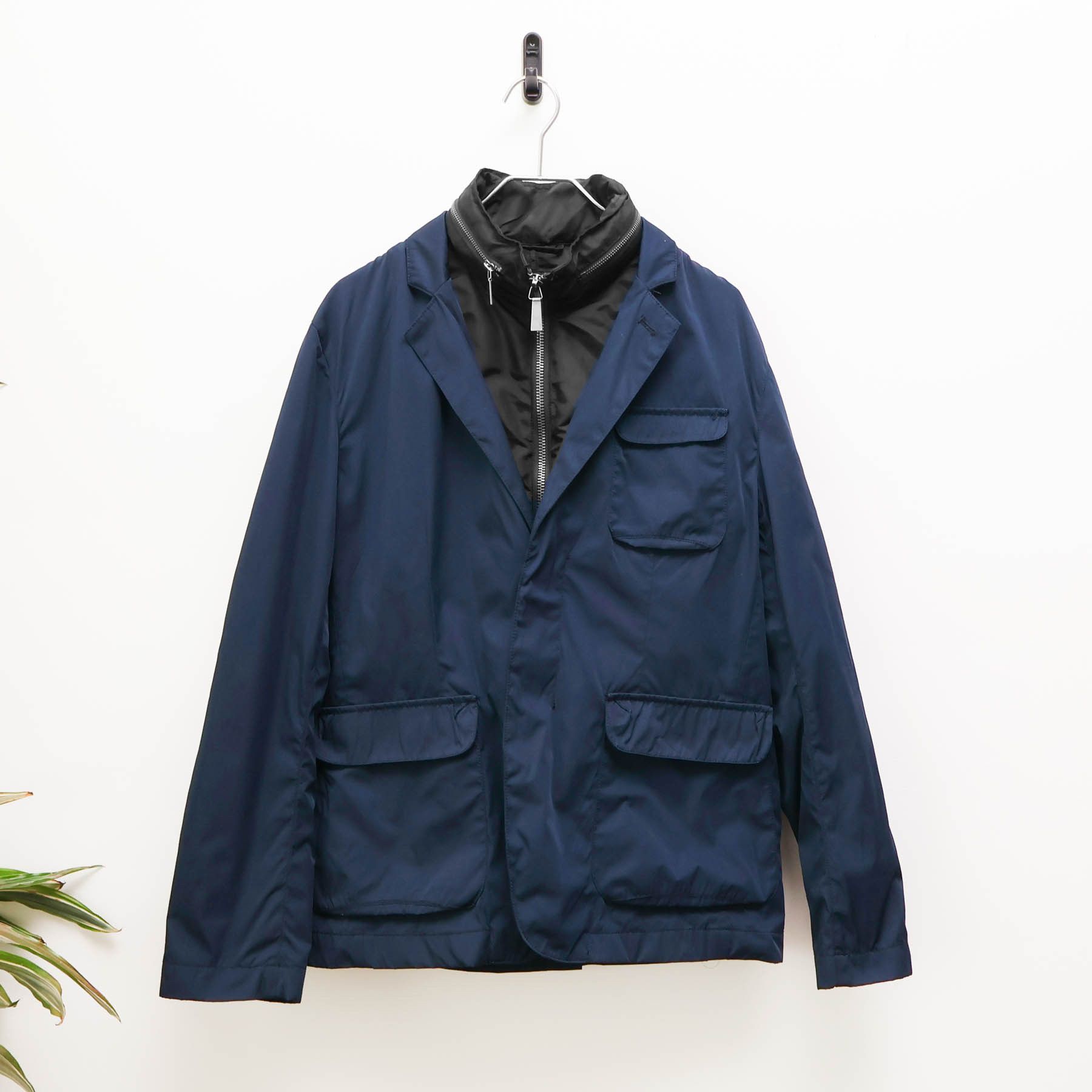 Fossil Vintage Fossil Layered Softshell Tech Jacket Talon Zippers Size US L / EU 52-54 / 3 - 1 Thumbnail