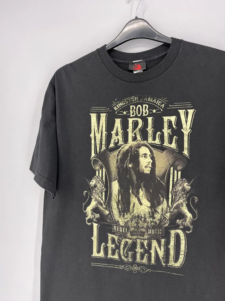 Band Tees × Vintage Bob Marley vintage 2010 big logo T-shirts size XL Size US XL / EU 56 / 4 - 7 Thumbnail