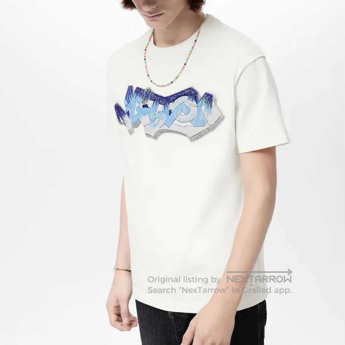 Louis Vuitton LV 2023 SS Short Sleeve Embroidered Logo T-shirt. Size US S / EU 44-46 / 1 - 6 Thumbnail