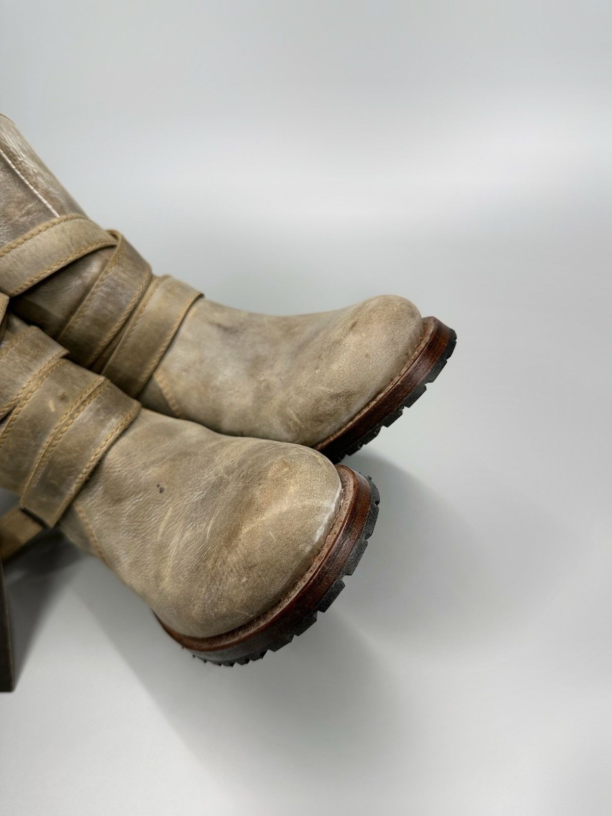 Sendra Rare Sendra Leather Boots Size US 6.5 / IT 36.5 - 5 Thumbnail