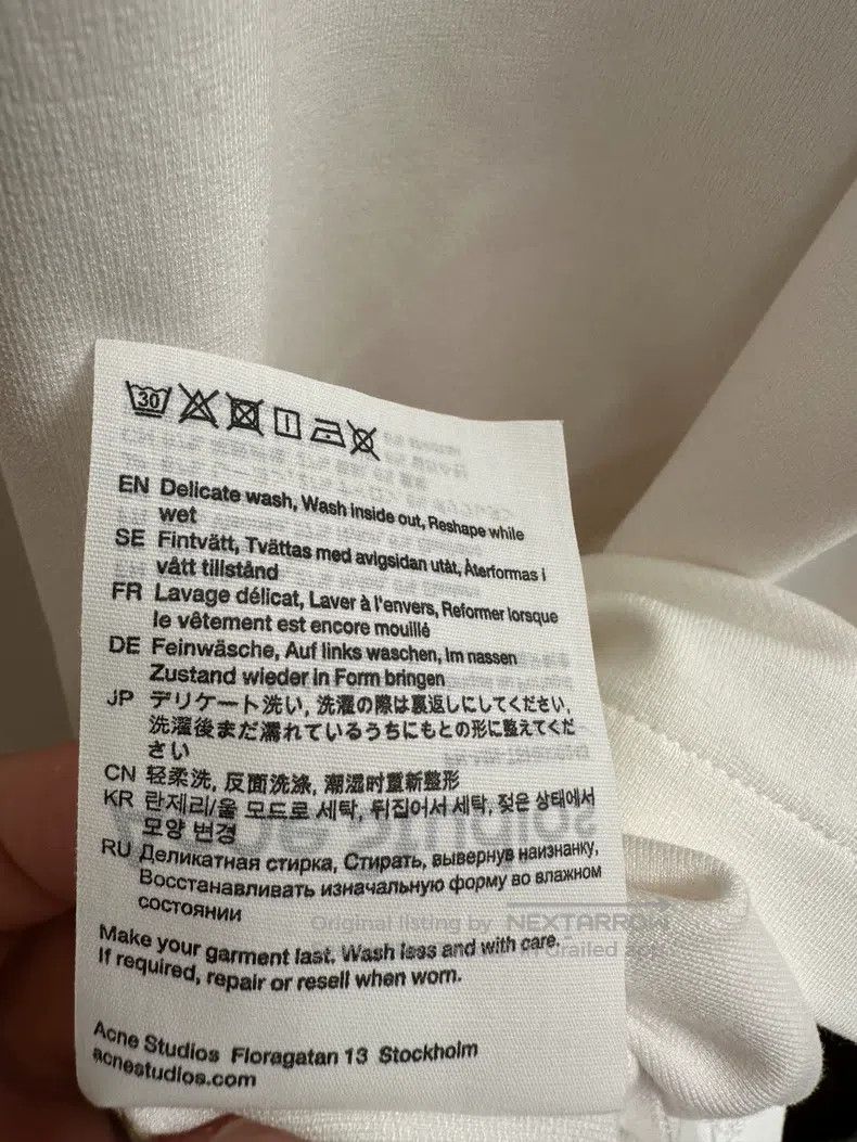Acne Studios Acne Studios Unisex T-Shirt Size US S / EU 44-46 / 1 - 5 Thumbnail
