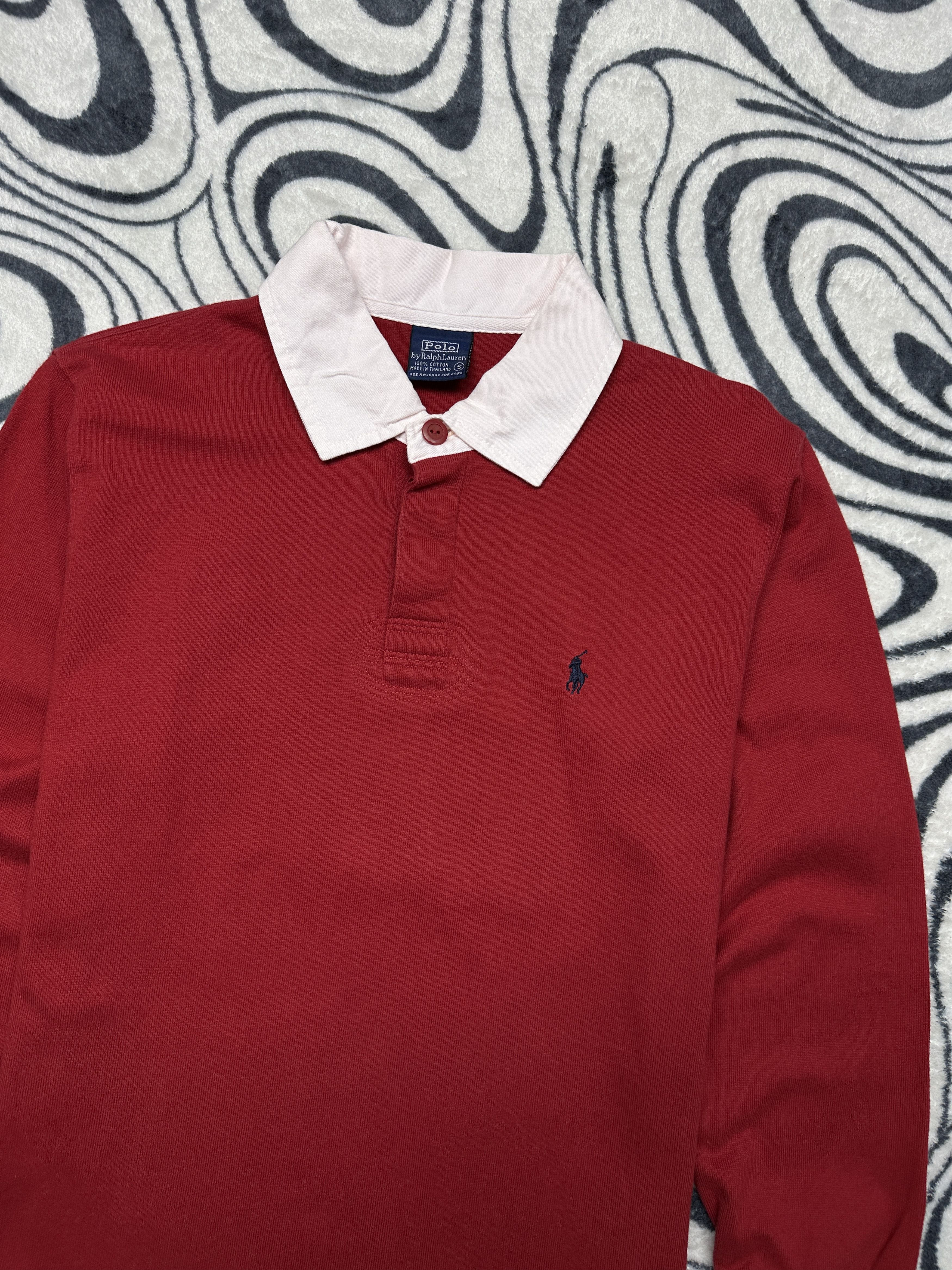 Polo Ralph Lauren Polo Ralph Lauren Womens Long Sleeve Rugby Polo Shirt Size S / US 4 / IT 40 - 4 Thumbnail