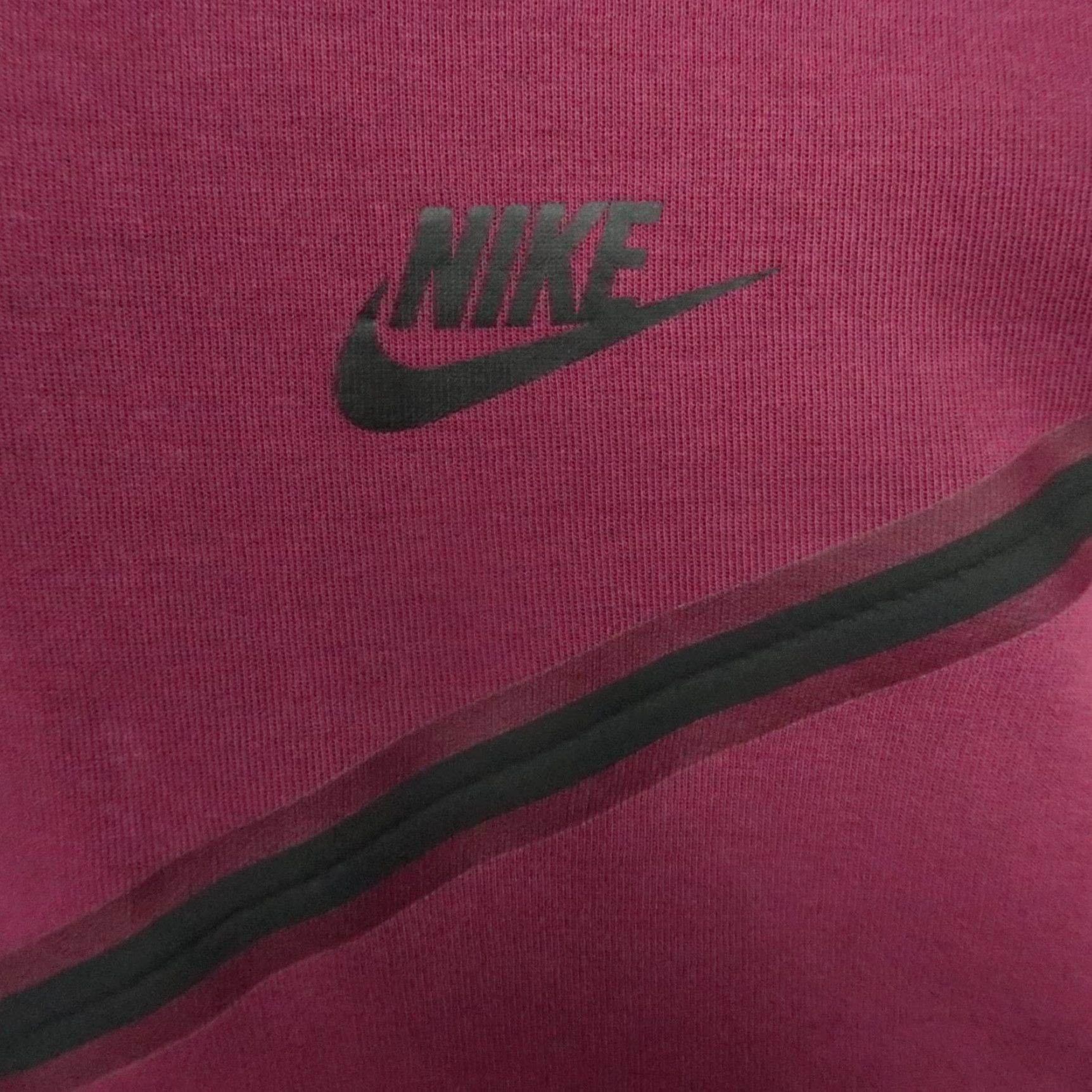 Nike Nike Hoodie Men M Rosewood Black Sportswear Full Zip Hooded Pockets Size US M / EU 48-50 / 2 - 5 Thumbnail