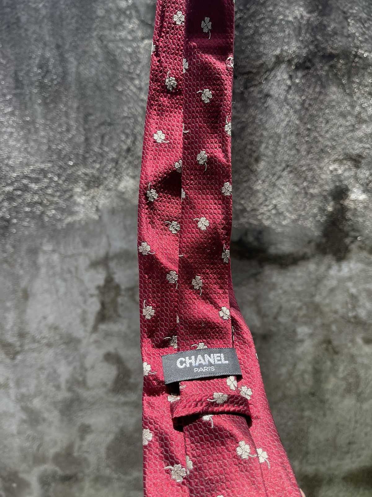 Chanel Chanel Silk Necktie Size ONE SIZE - 1 Thumbnail