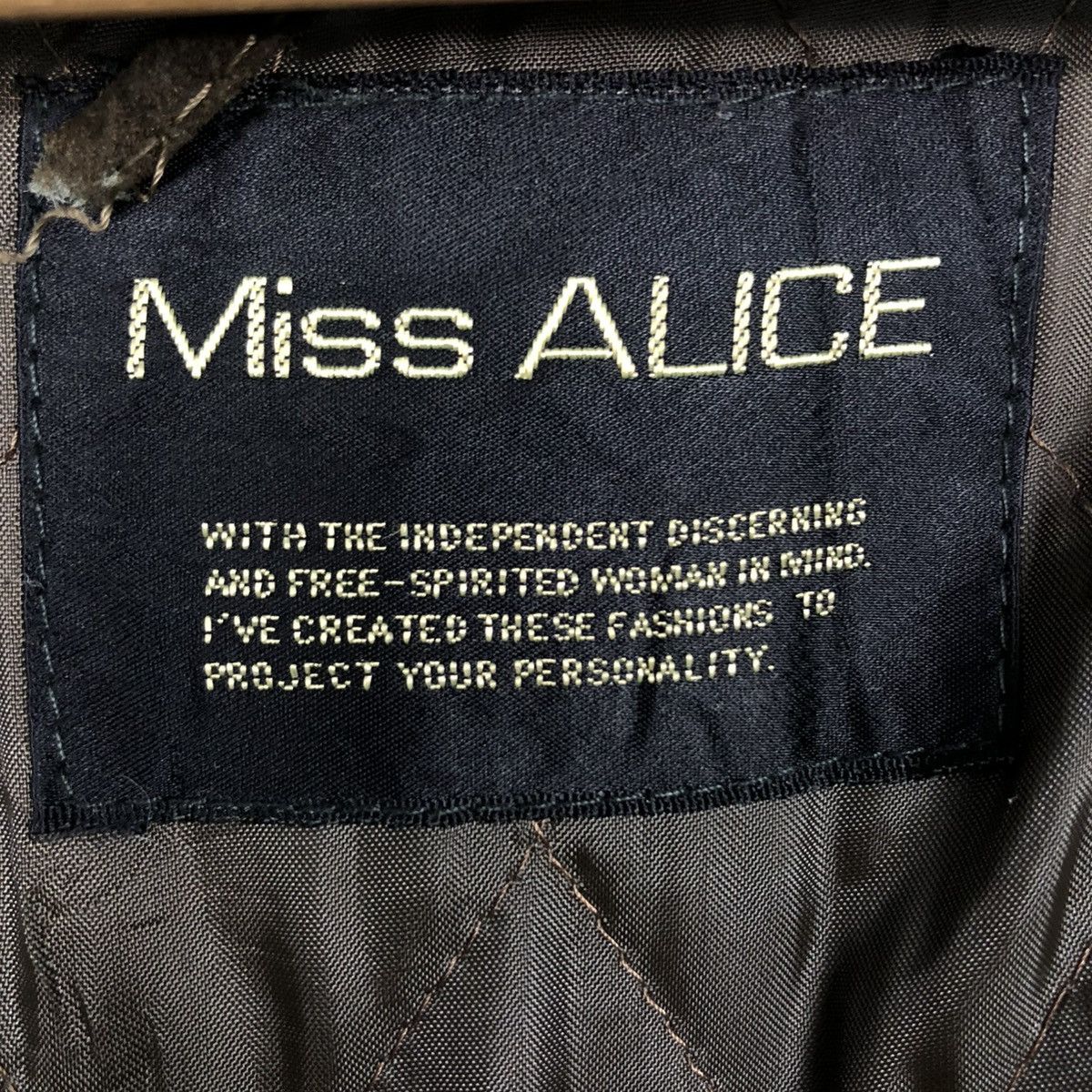 Japanese Brand 🔥VINTAGE SUEDE LEATHER JACKET MISS ALICE ISSEY MIYAKE Size L / US 10 / IT 46 - 19 Thumbnail