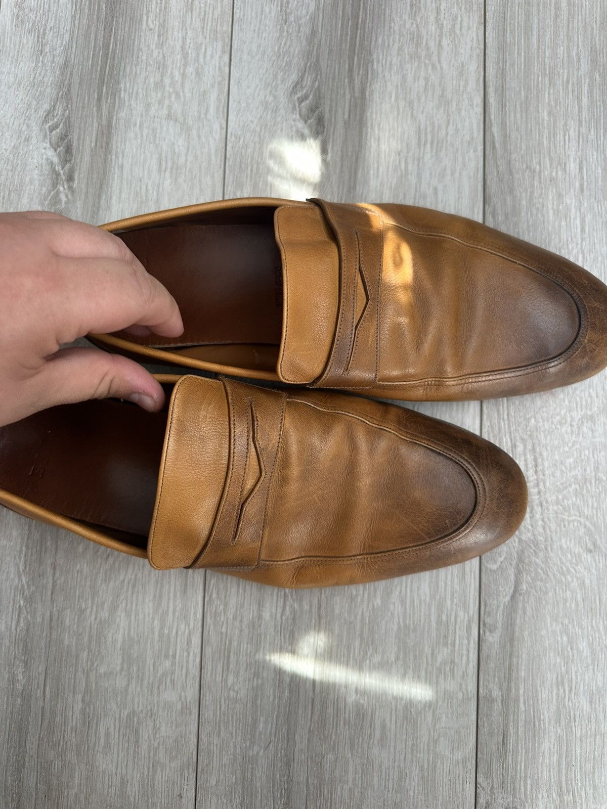 Bally BALLY LEATHER FLATS VINTAGE Size US 11 / EU 44 - 12 Thumbnail