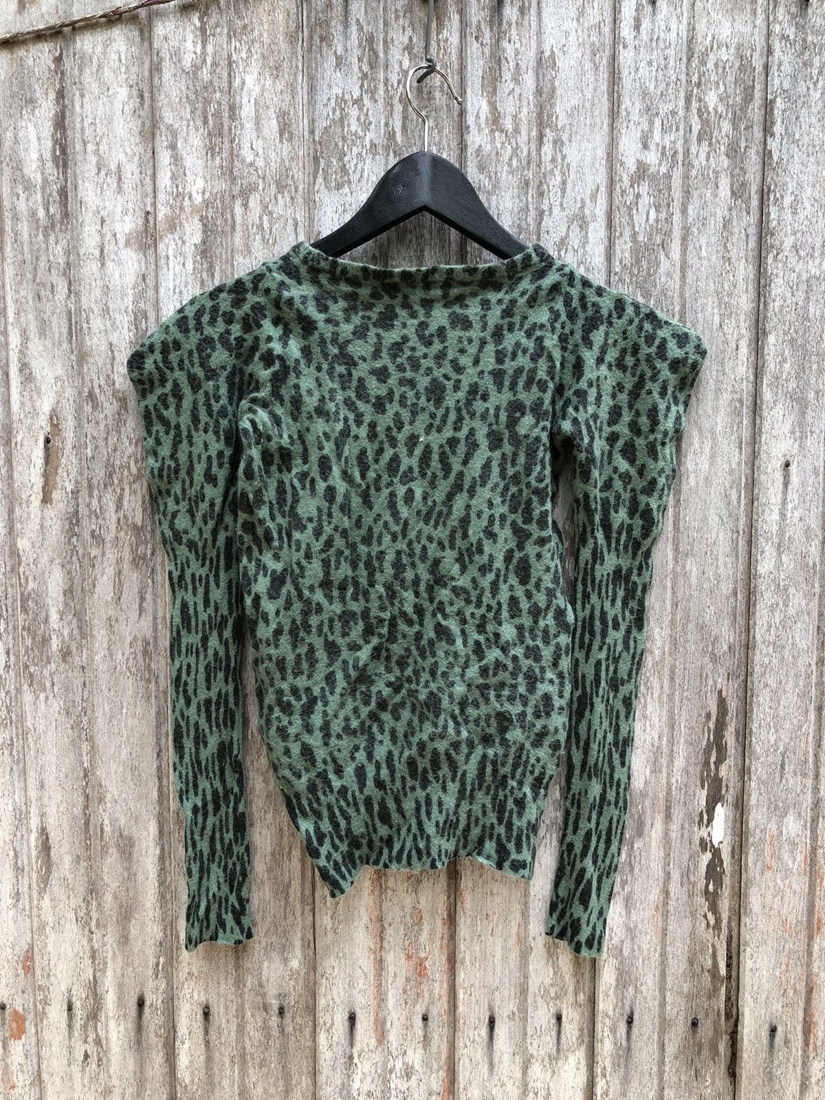 Hysteric Glamour Hysteric glamour mohair leopard shirt Size ONE SIZE - 3 Thumbnail
