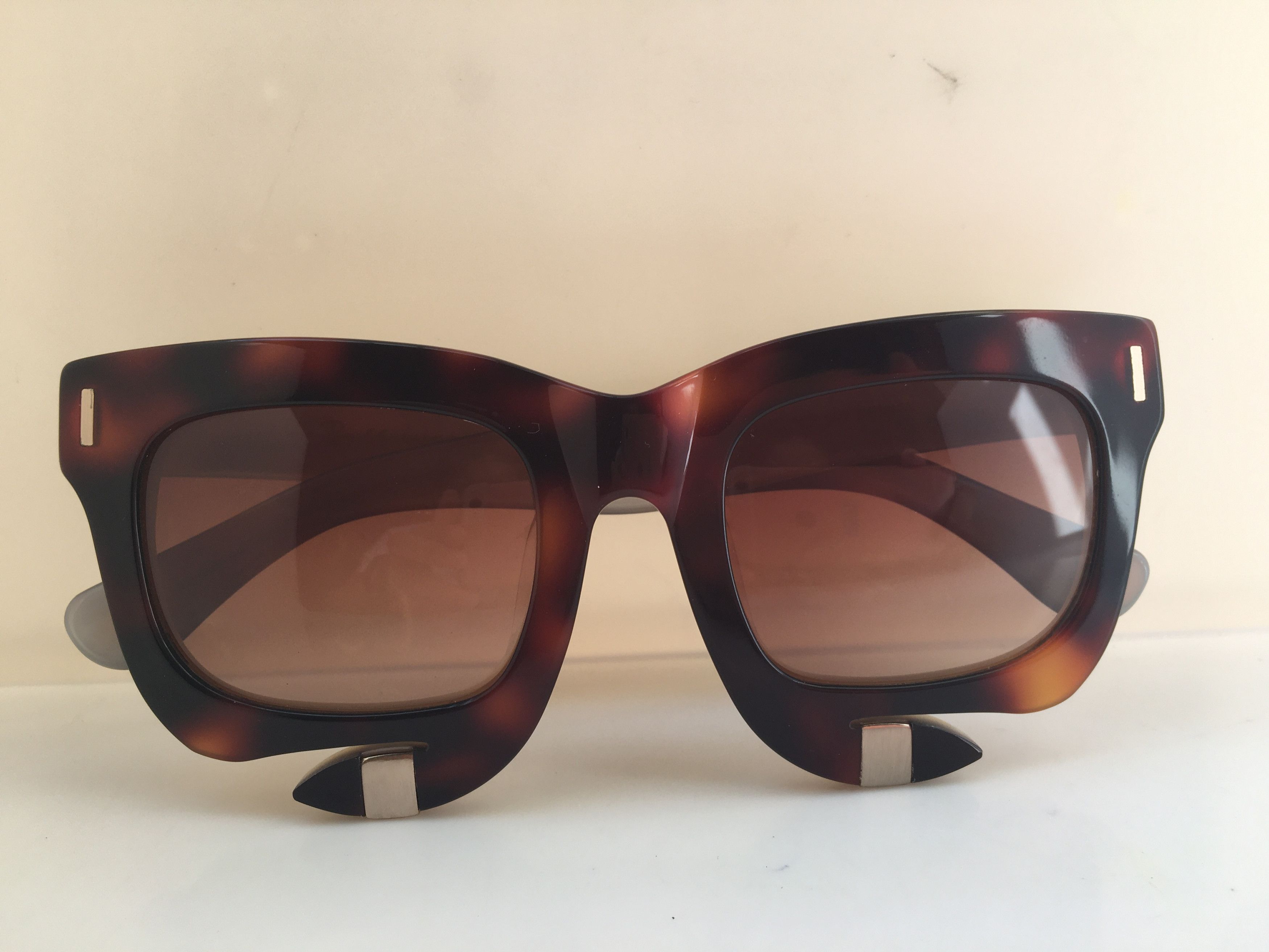 Other Rain Handmade Tortoise Acetate Diva Girls Sunglasses Frame Size ONE SIZE - 6 Thumbnail