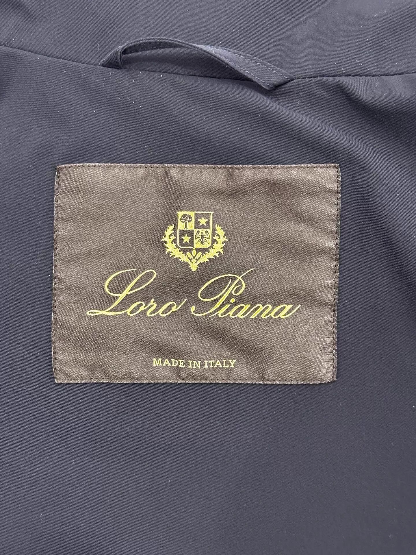 Loro Piana Loro Piana Men's Navy Blue Zip-Up Jacket M New Size US M / EU 48-50 / 2 - 5 Thumbnail