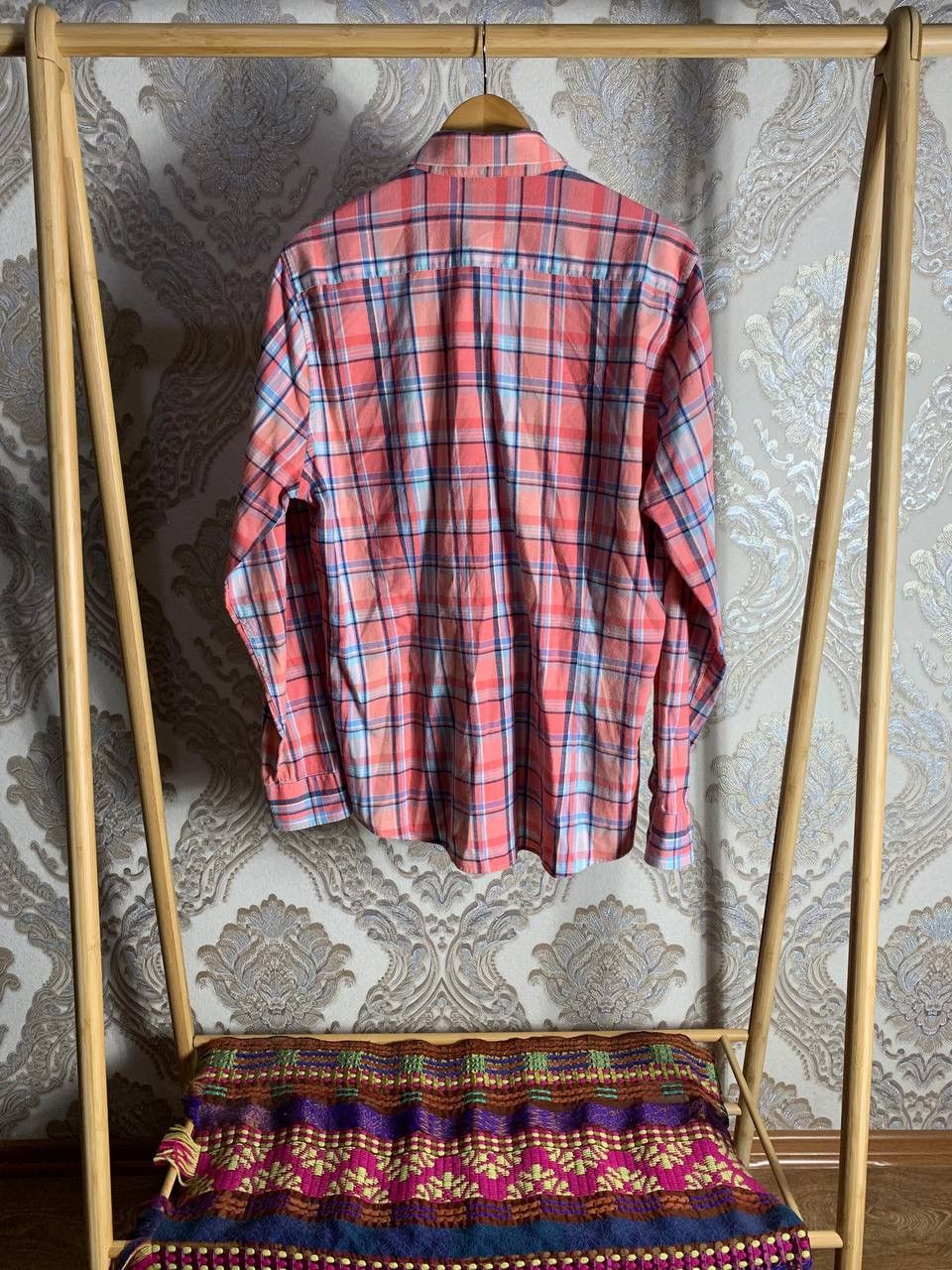 Barbour × Vintage VERY RARE BARBOUR OXFORD CHECK 3 TAILORED SHIRT RETRO Y2K Size US L / EU 52-54 / 3 - 8 Thumbnail