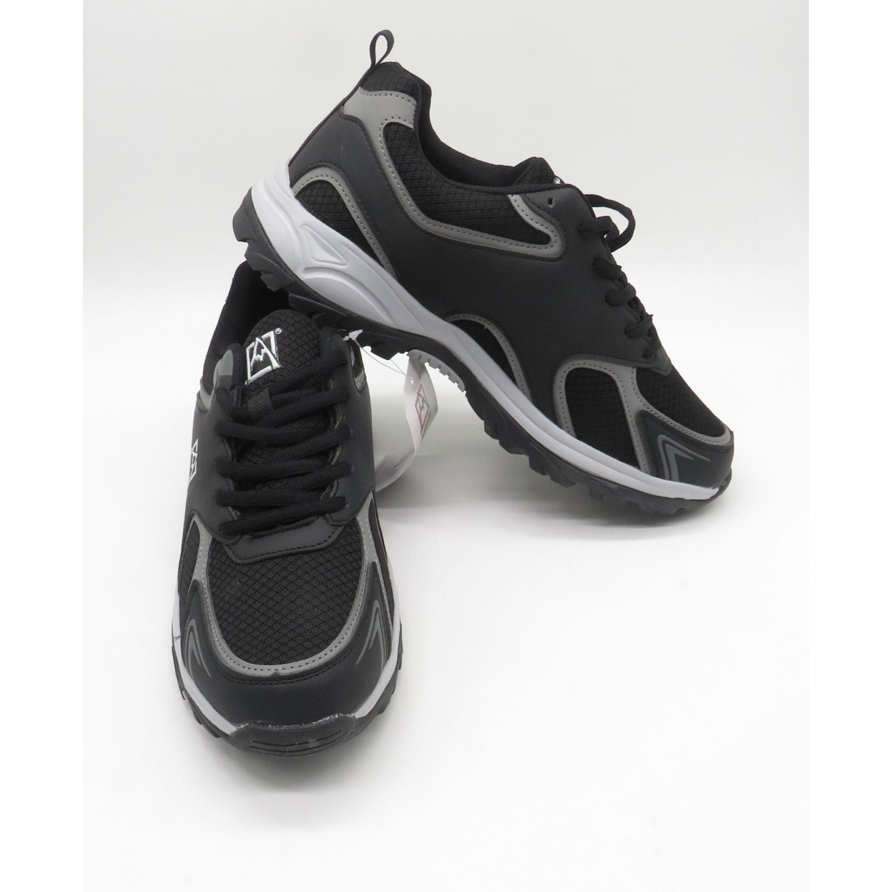 Avalanche Avalanche Mens Black Gray Trail Running Shoes Size 8.5 Light Size US 8.5 / EU 41-42 - 6 Thumbnail