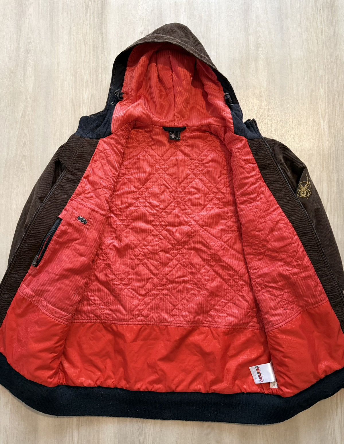 Spyder Spyder Corduroy Bomber Jacket w/ Hood Sz M Size M / US 6-8 / IT 42-44 - 8 Thumbnail