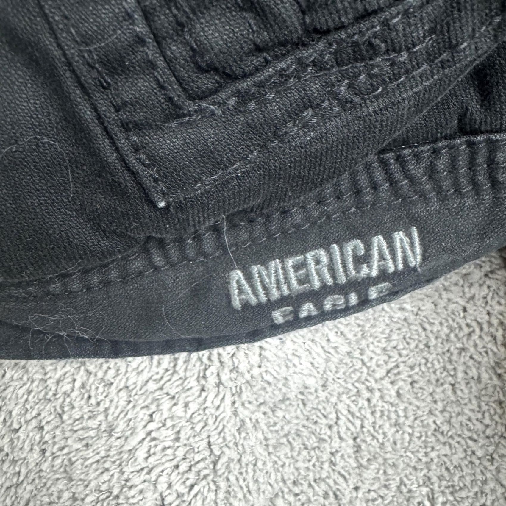 American Eagle Outfitters American Eagle Outfitters Jacket Mens 2XL Black Canvas Military Full Zip Lined Size US XXL / EU 58 / 5 - 4 Thumbnail