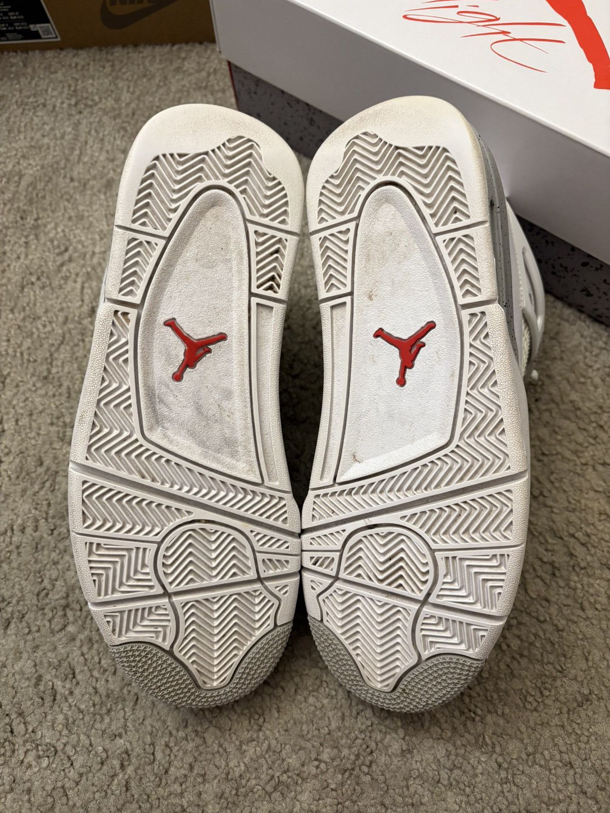 Jordan Brand Air Jordan 4 White Oreo Size US 9 / EU 42 - 6 Thumbnail