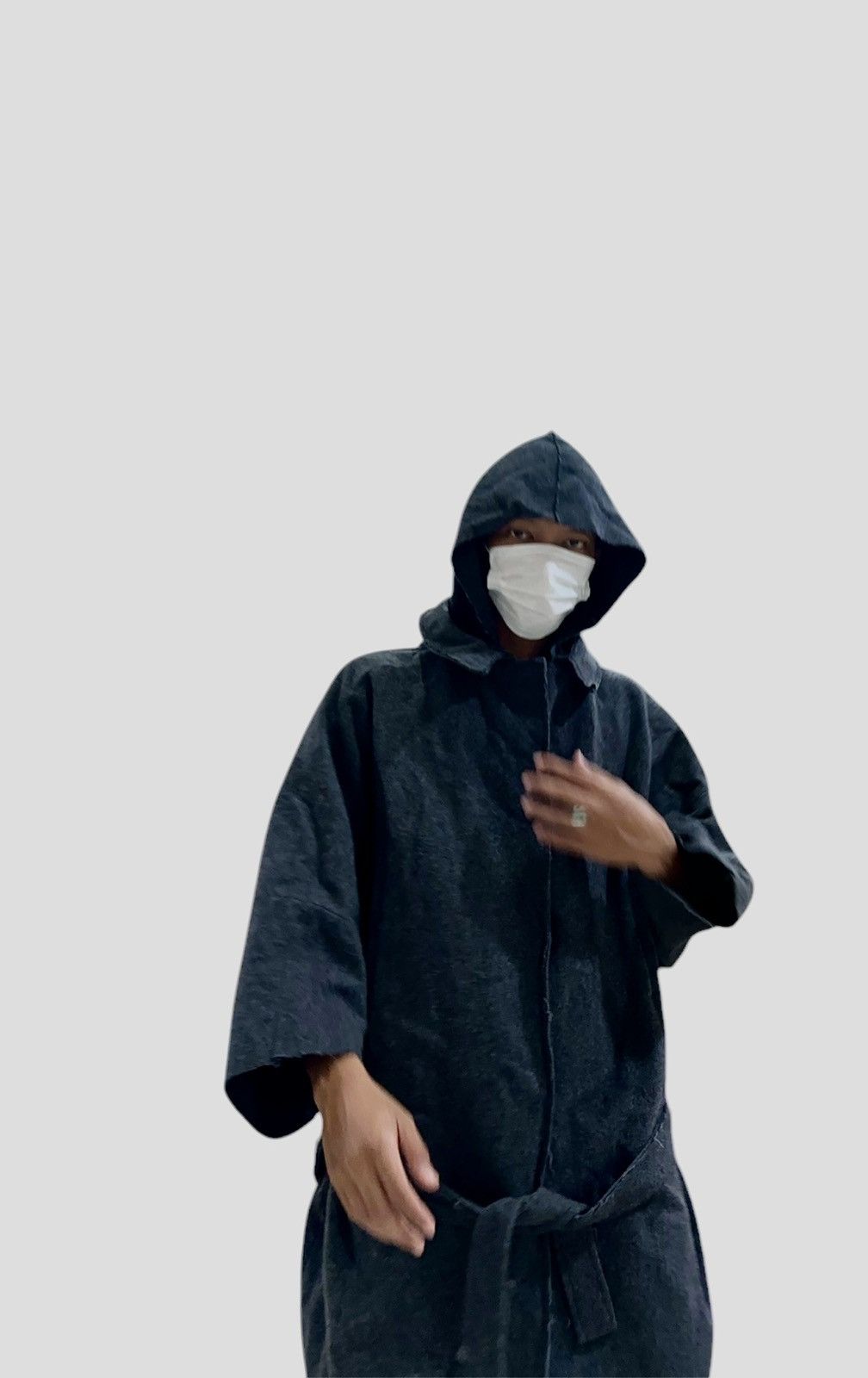 Acne Studios × Vintage Acne coat wool hooded Size L / US 10 / IT 46 - 16 Thumbnail